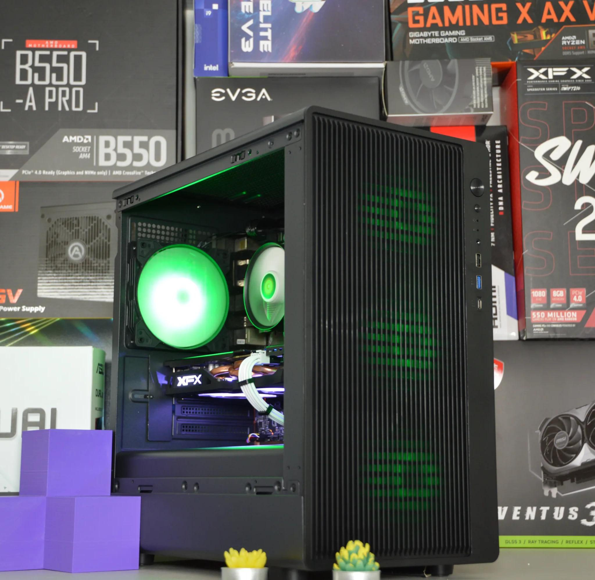 🏙️ BUDGET GAMING PC🏙️| RX 480 8GB | RYZEN 5 1500X | 16GB DDR4 RAM | 512GB NVME SSD | Blue Skies |