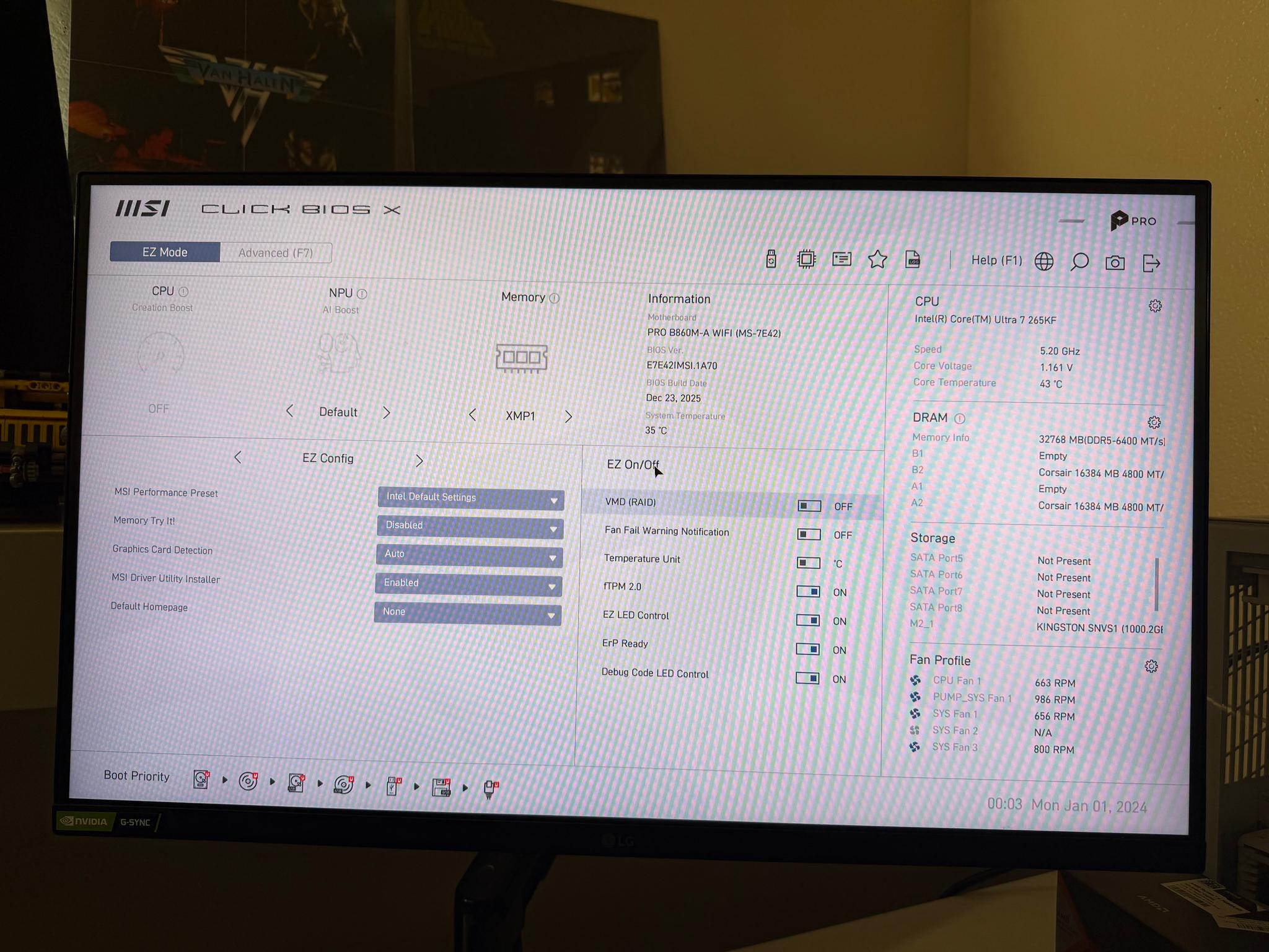 The final build - Intel Core Ultra 7 265KF | 32GB DDR5 | 1TB SSD | RTX 4070 Super |