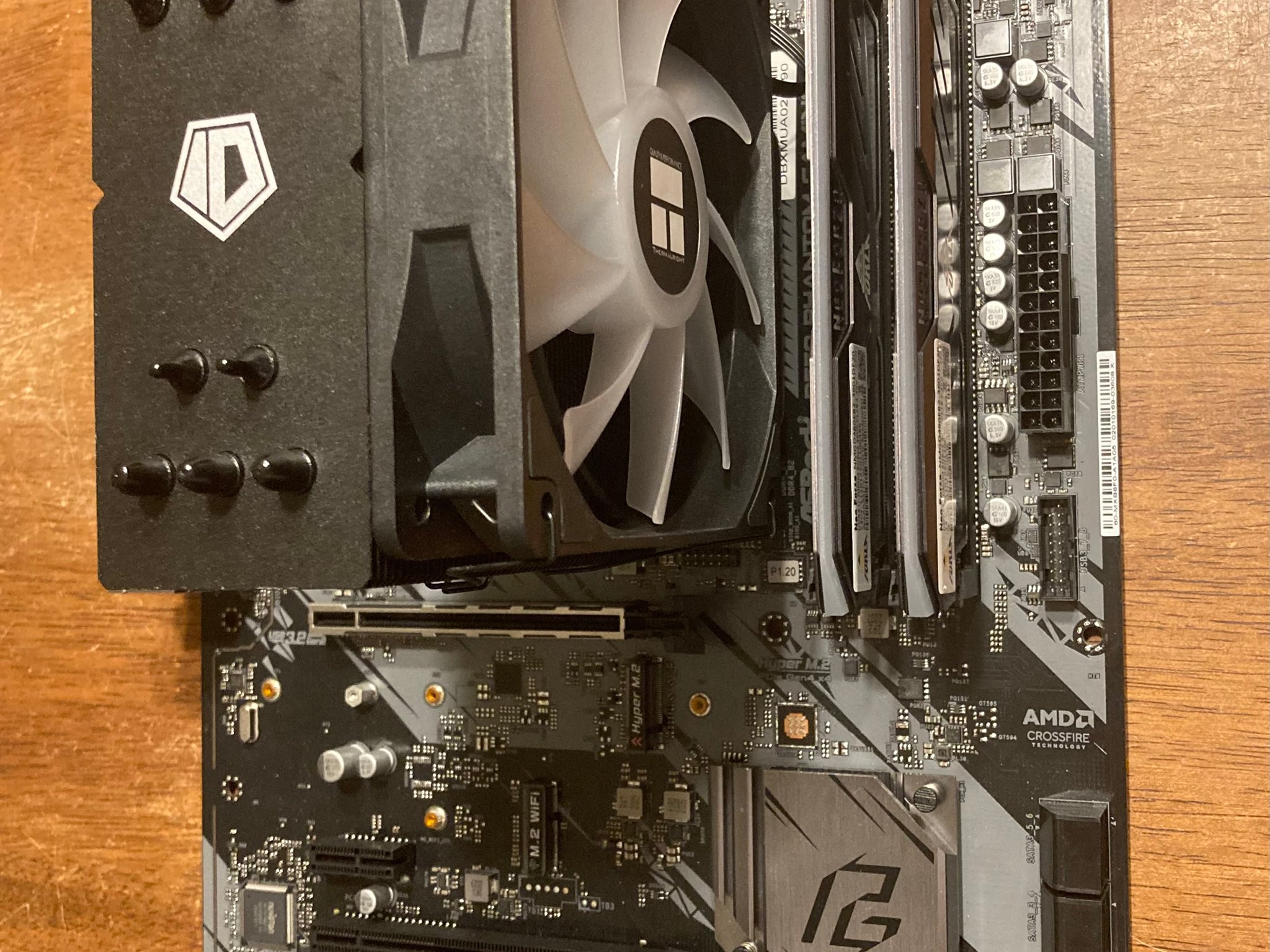 (AM4 COMBO) ASRock B550 + Ryzen 5 3600 + RGB Cooler + 16GB RGB DDR4 + 500GB NVME SSD