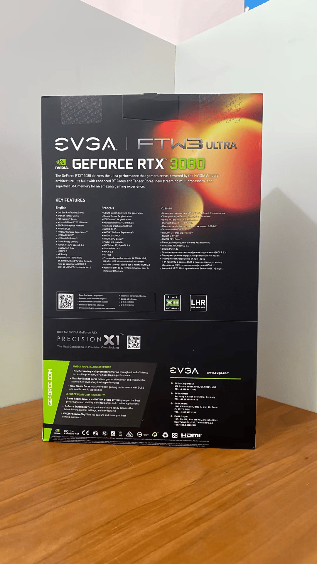 BNIB EVGA RTX 3080 12GB FTW3 Ultra