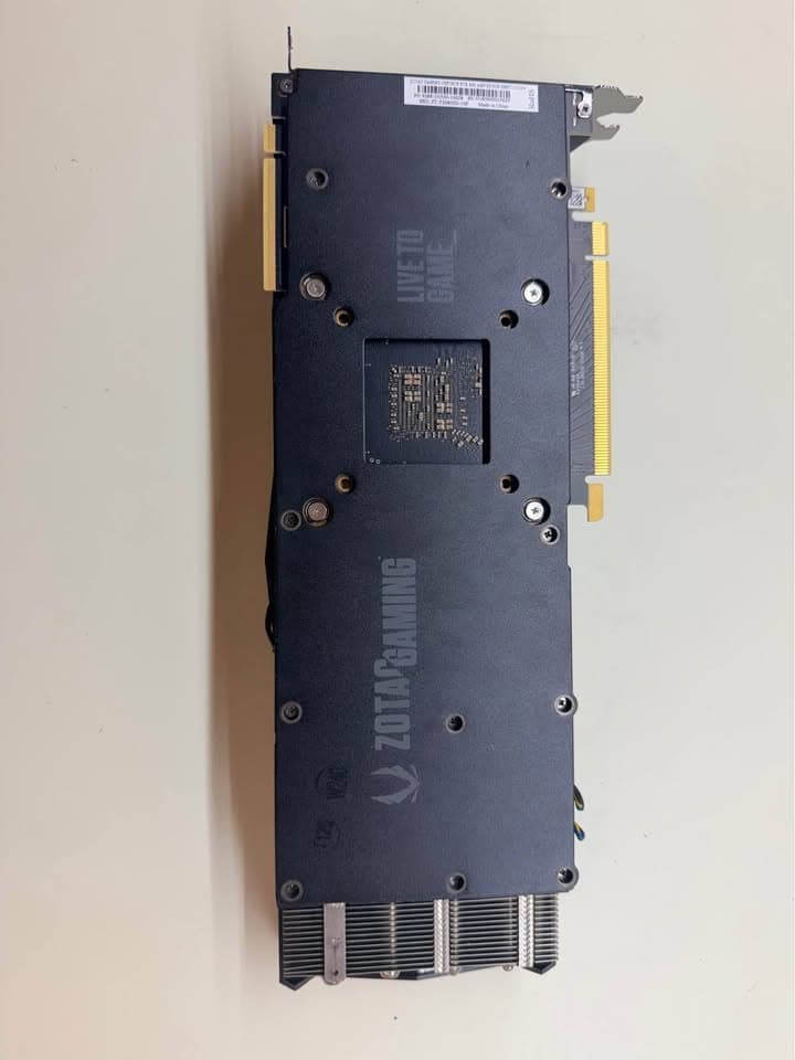 ZOTAC GeForce RTX 2080 8GB Graphics Card - For Parts or Repair