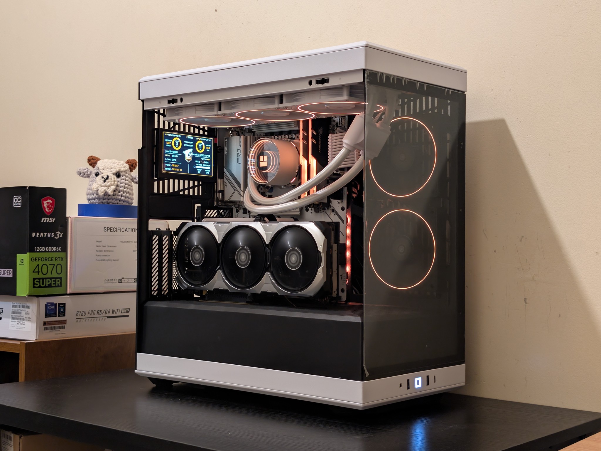 🐼🔳 1440p Gaming Beast | RTX 4070 Super | i5 14600K | 1TB SSD | 32GB RAM | WiFi 6 & Bluetooth 🔳🐼