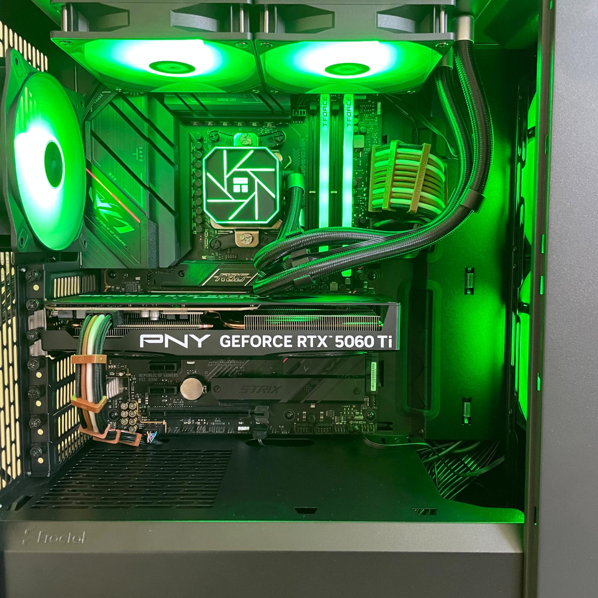 🔥 Custom-Built Gaming PC | Ryzen 5 9600X | RTX 5060 Ti 16GB | 32GB RAM | 2TB SSD | Fractal North 🔥