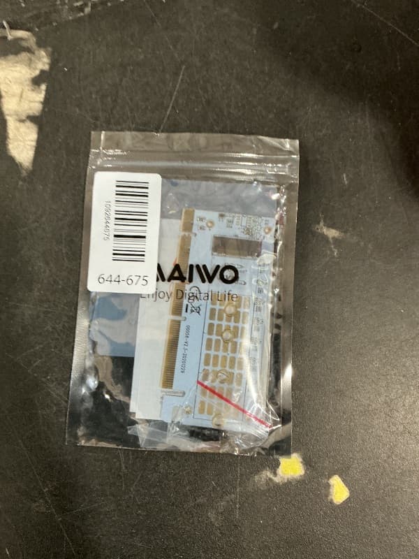 MAIWO NVMe M.2 SSD to PCIe Adapter Card