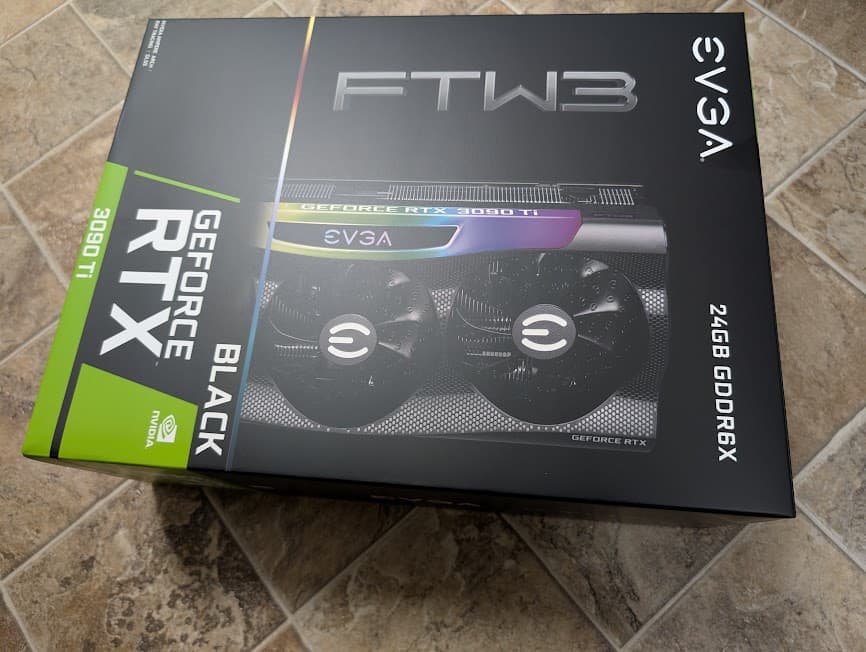 EVGA GeForce RTX 3090 Ti FTW3 Ultra Gaming, 24G