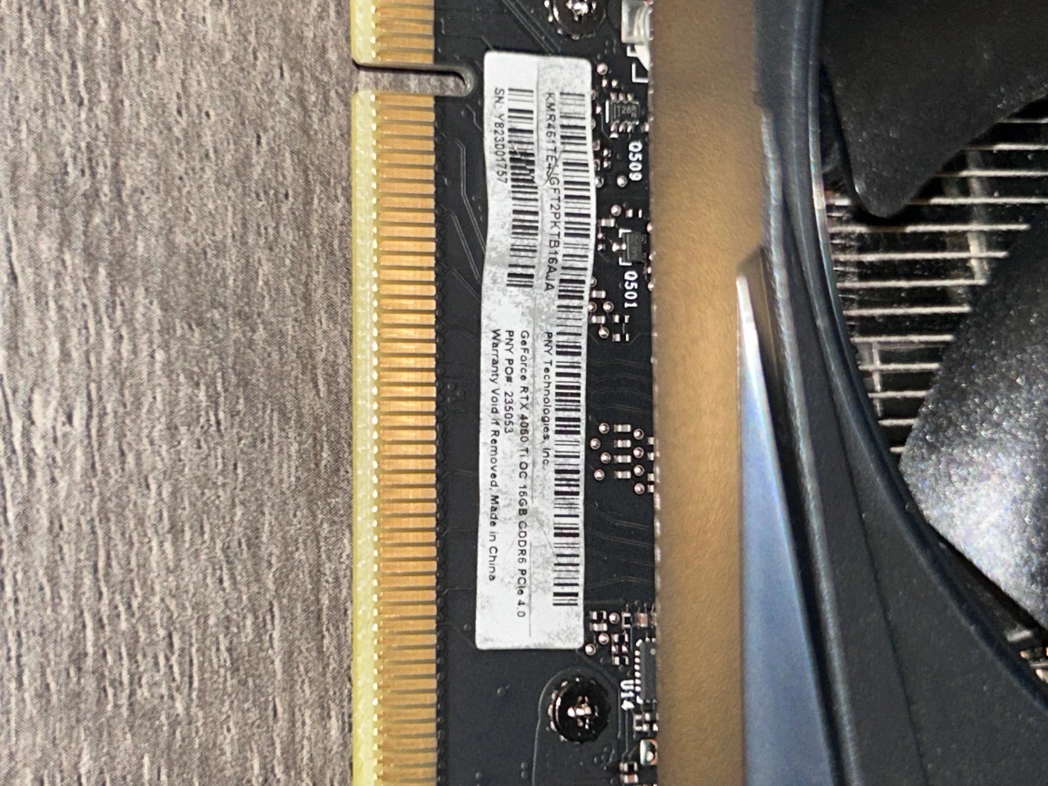 PNY 4060 Ti 16GB OC