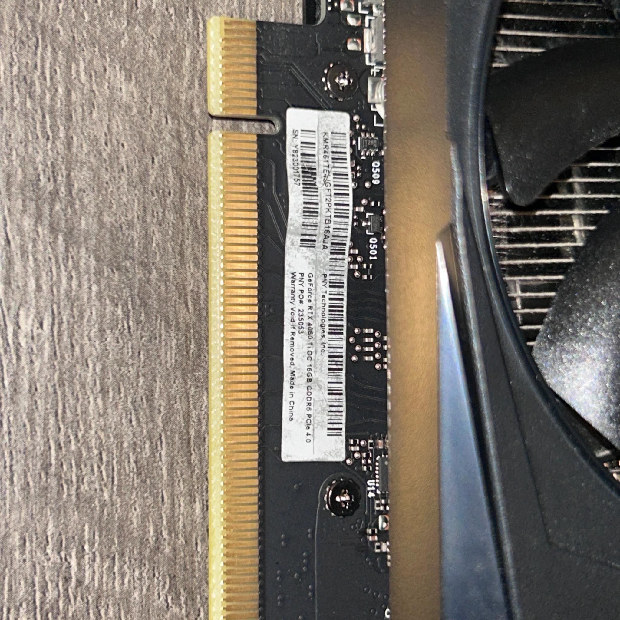 PNY 4060 Ti 16GB OC
