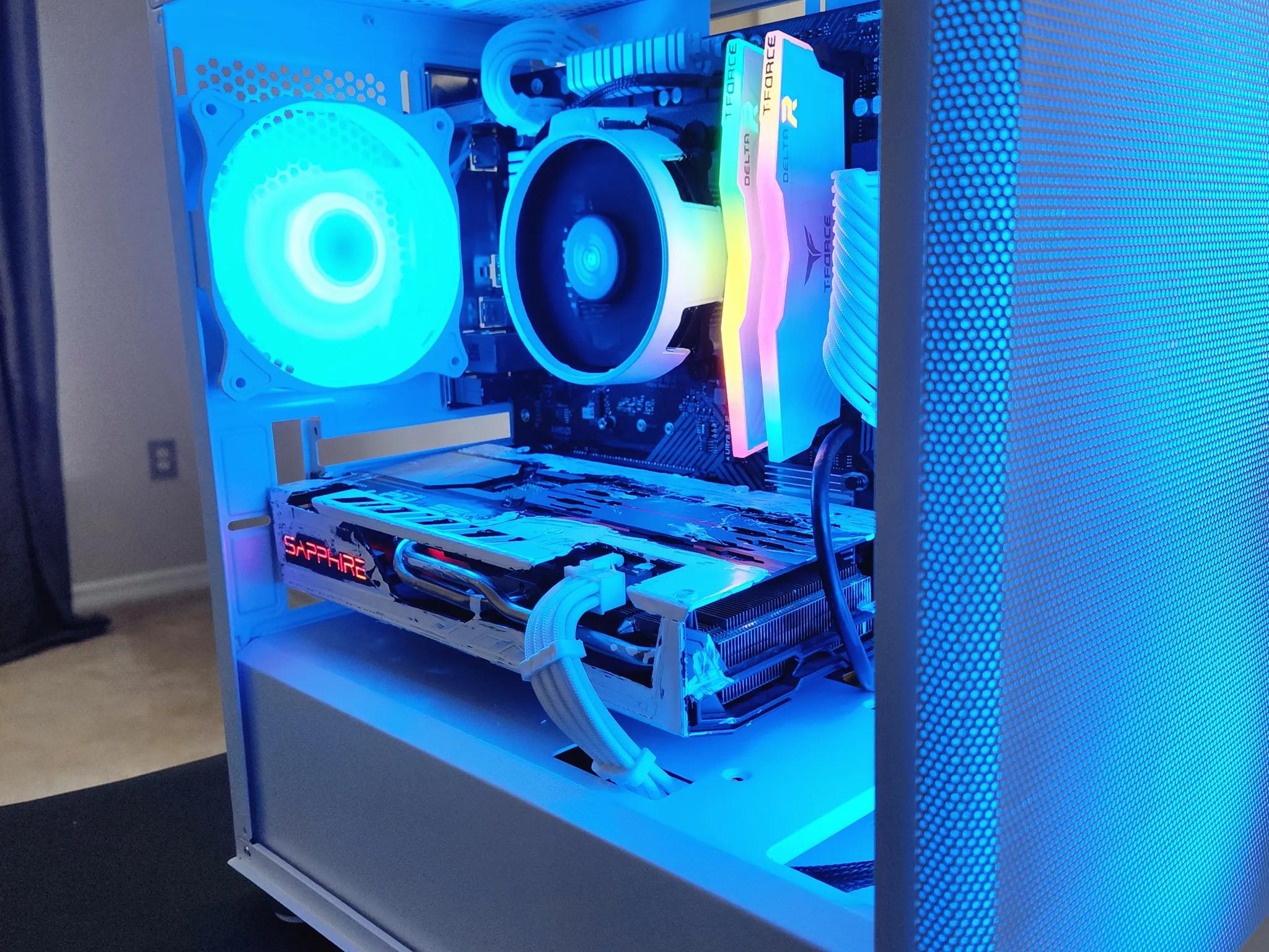 White Knight Gaming Desktop. Ryzen 5 5500/Rx 5600 XT (Similar to 3060)