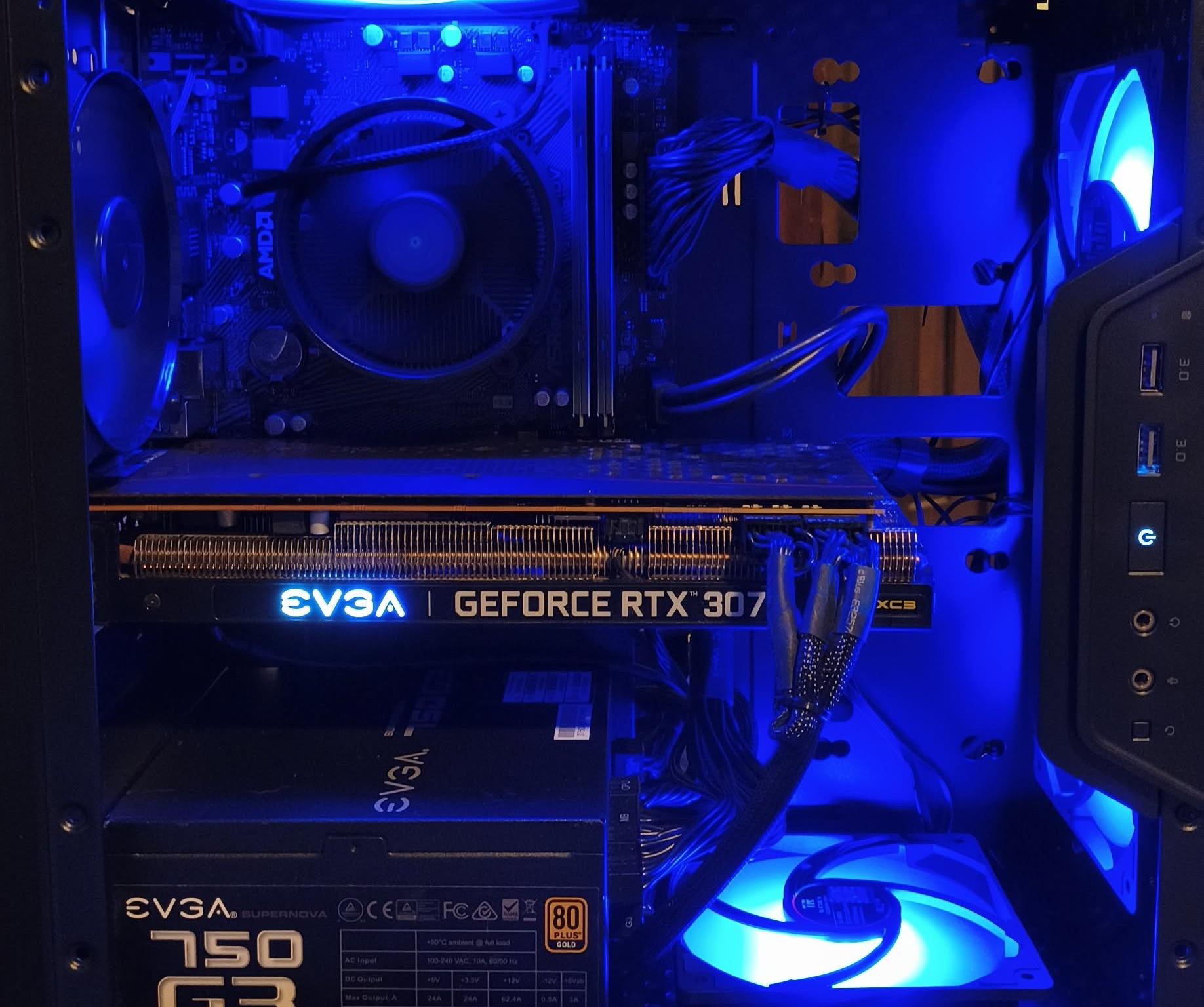 High Performance Gaming PC – RTX 3070 / Ryzen 5 5500 – Excellent Price to Performance
