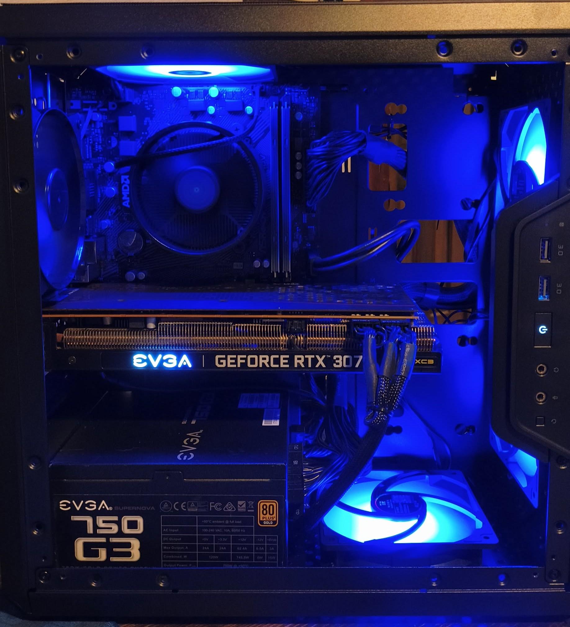 High Performance Gaming PC – RTX 3070 / Ryzen 5 5500 – Excellent Price to Performance