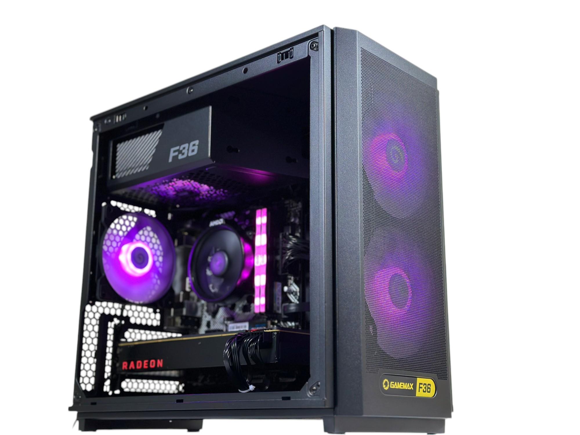 ⚫🤖⚔️Gaming PC🌌AMD RX VEGA 64 8GB🌌AMD Ryzen 2600 6 core🌌16GB DDR4🌌512GB SSD