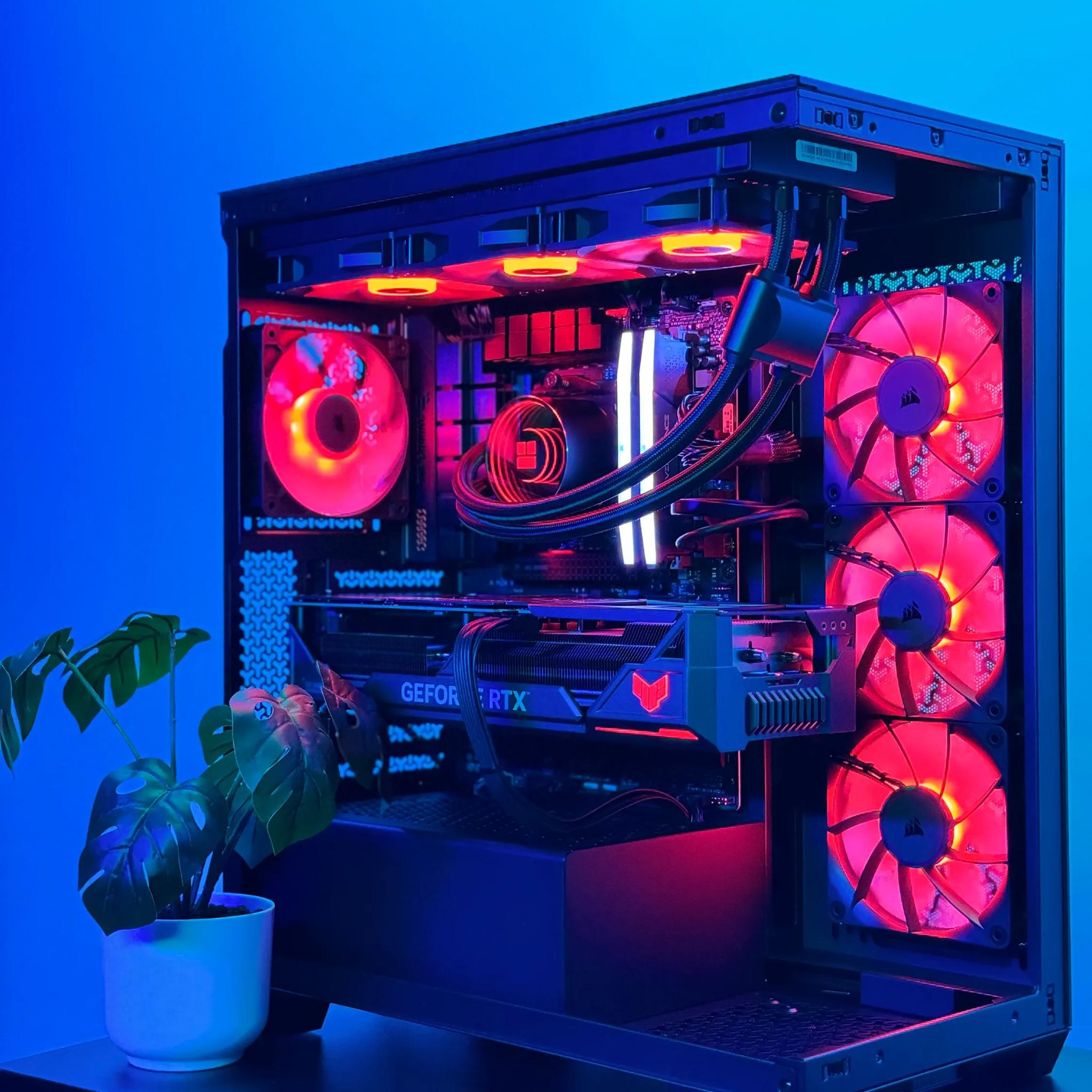 Dominator Super Gaming PC | Asus 4080 SUPER OC 7800x3D 2TB SSD NVMe Corsair 32GB DDR5 Corsair 1000w