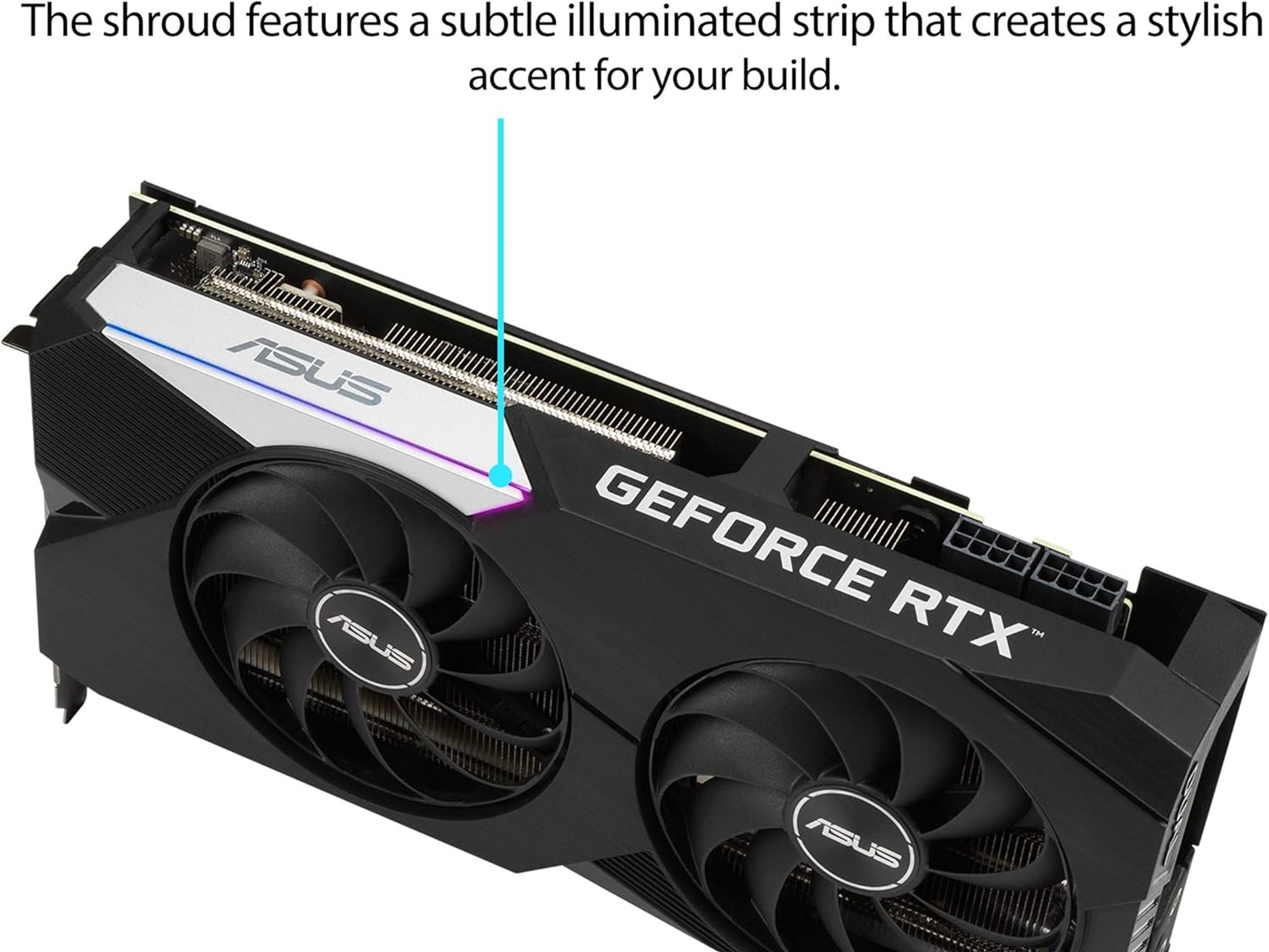 ASUS GeForce RTX 3070 Dual-Fan 8GB GDDR6 PCIe 4.0 Graphics Card