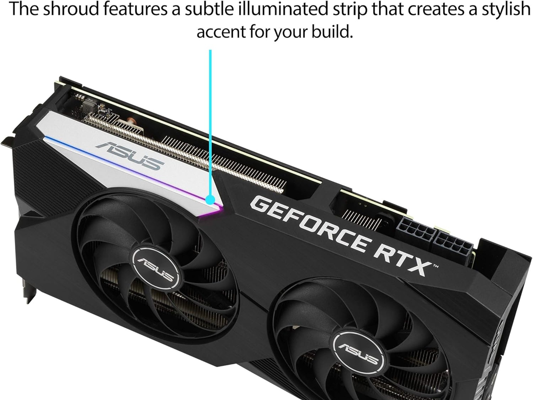 ASUS GeForce RTX 3070 Dual-Fan 8GB GDDR6 PCIe 4.0 Graphics Card