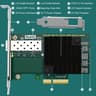 X520-DA1 10Gb/s SFP+ Fiber Port Ethernet Adapter Intel 82599 10Gbps Ethernet PCIE x4 NAS and PC
