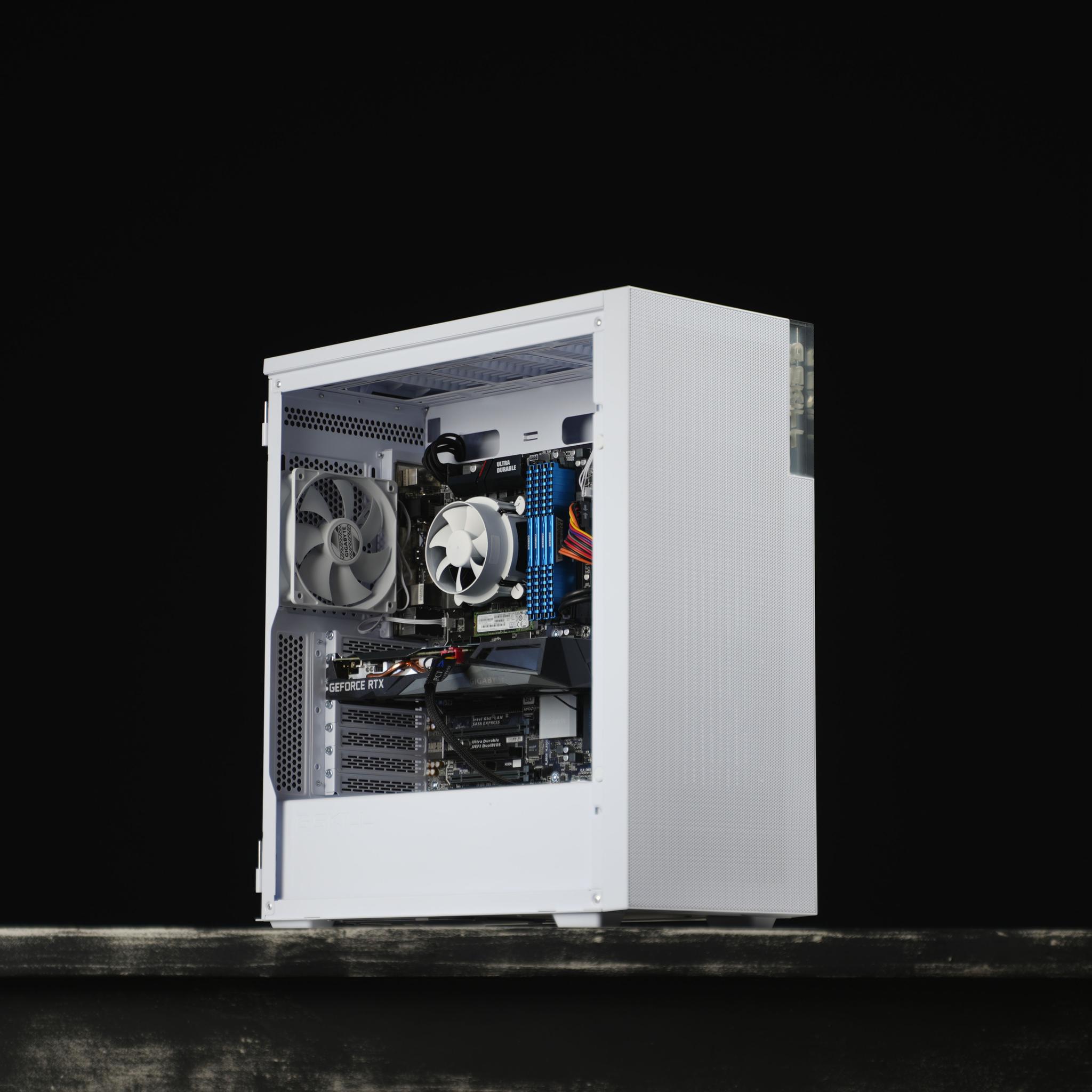 \ WF-01 / RTX 3050 Intel Core i7-7700 1TB 16GB Windows 11 Gaming PC