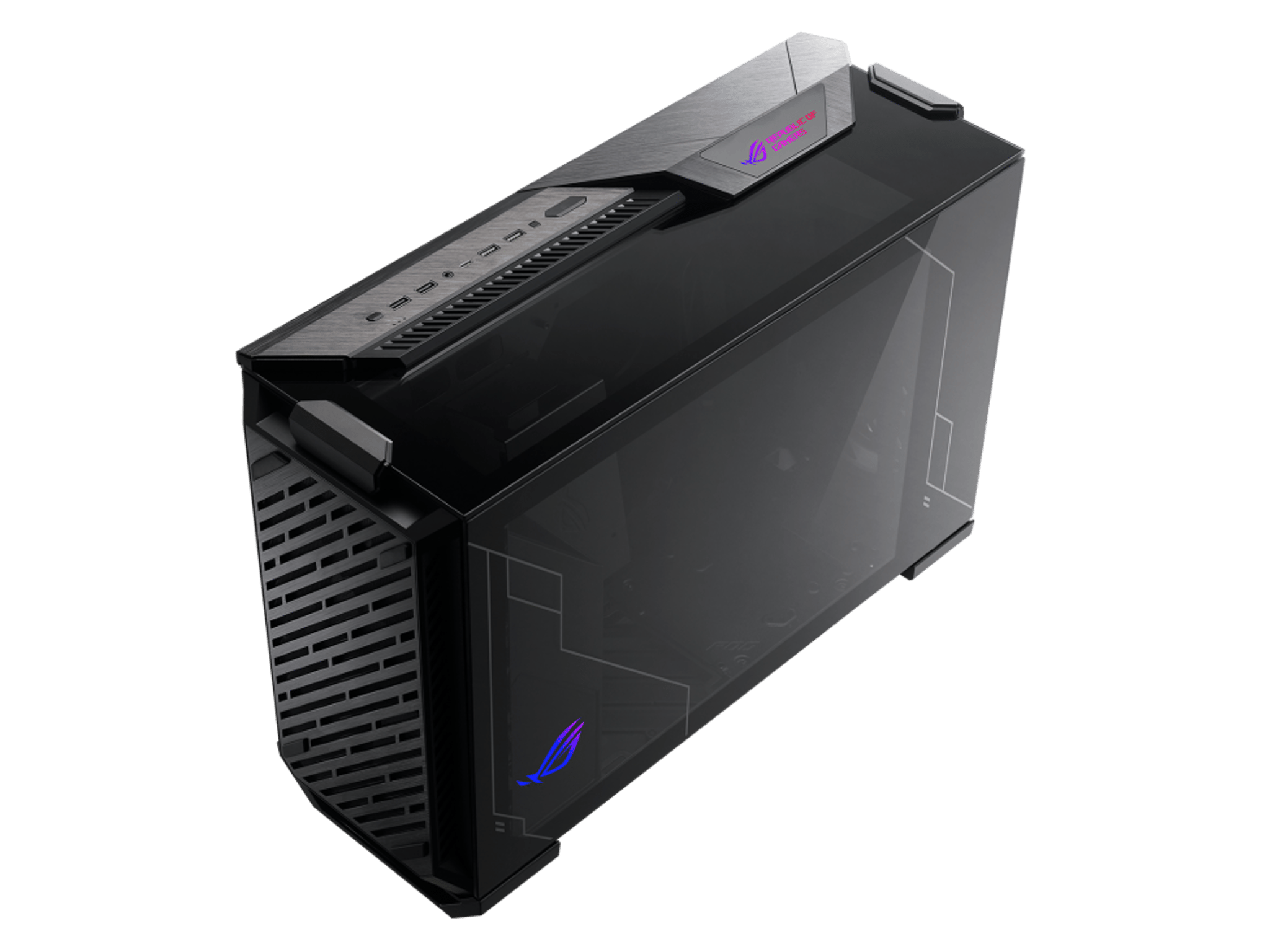 ASUS GR101 ROG Z11 Black Mini-ITX Mini Tower Tempered Glass Computer Case