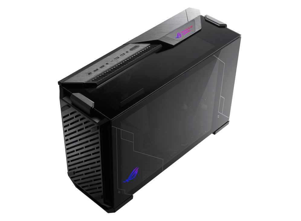ASUS GR101 ROG Z11 Black Mini-ITX Mini Tower Tempered Glass Computer Case