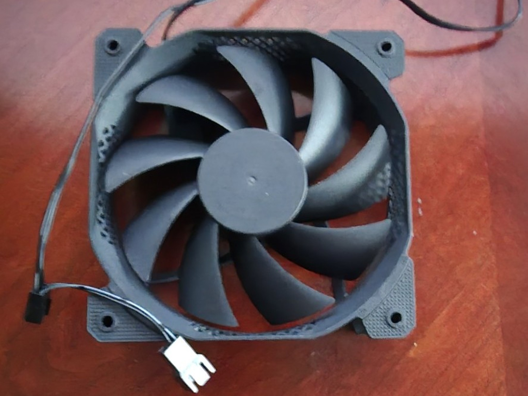 PC Case Fan 120mm Quiet Hydraulic Bearing, Adjustable Speed 600RPM-1600RPM, Great Heat Dissipation