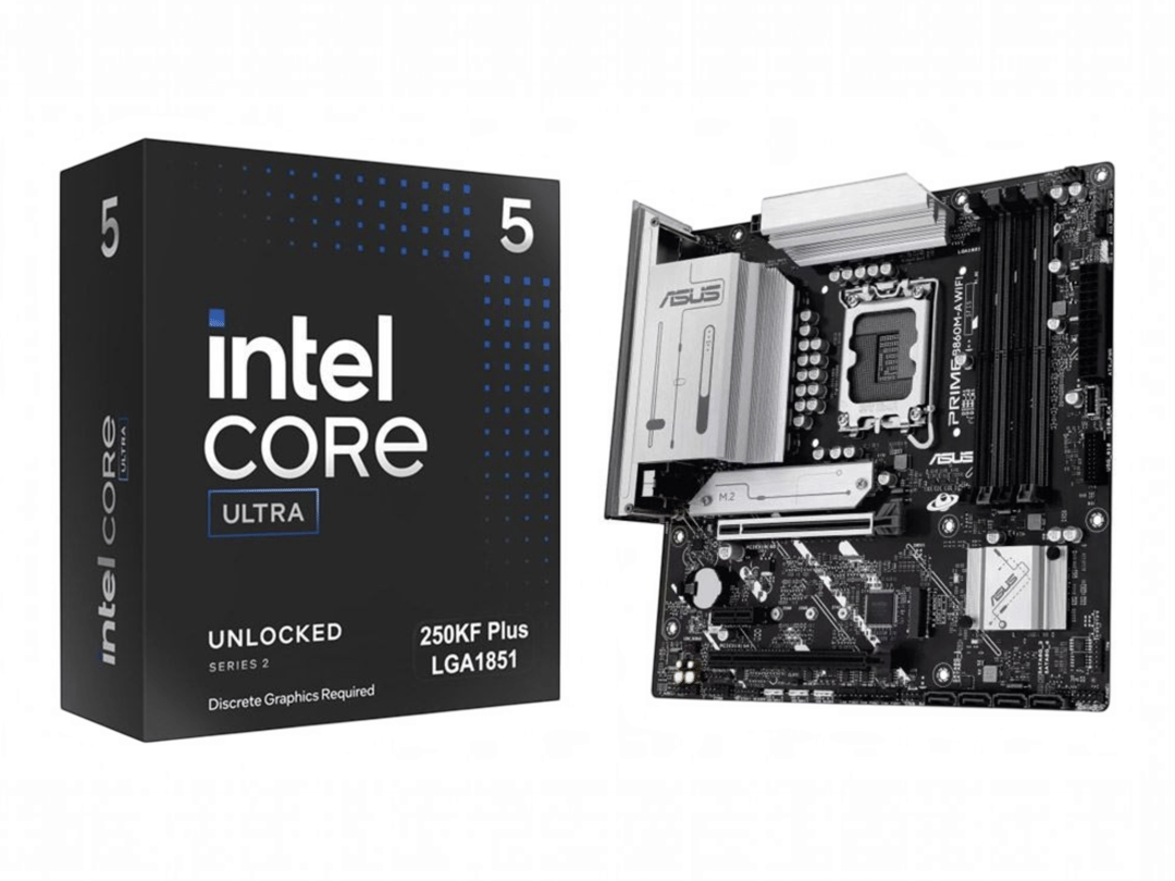 Intel Core Ultra 5 250KF Plus + Asus B860M-A Prime WI-FI (CPU +