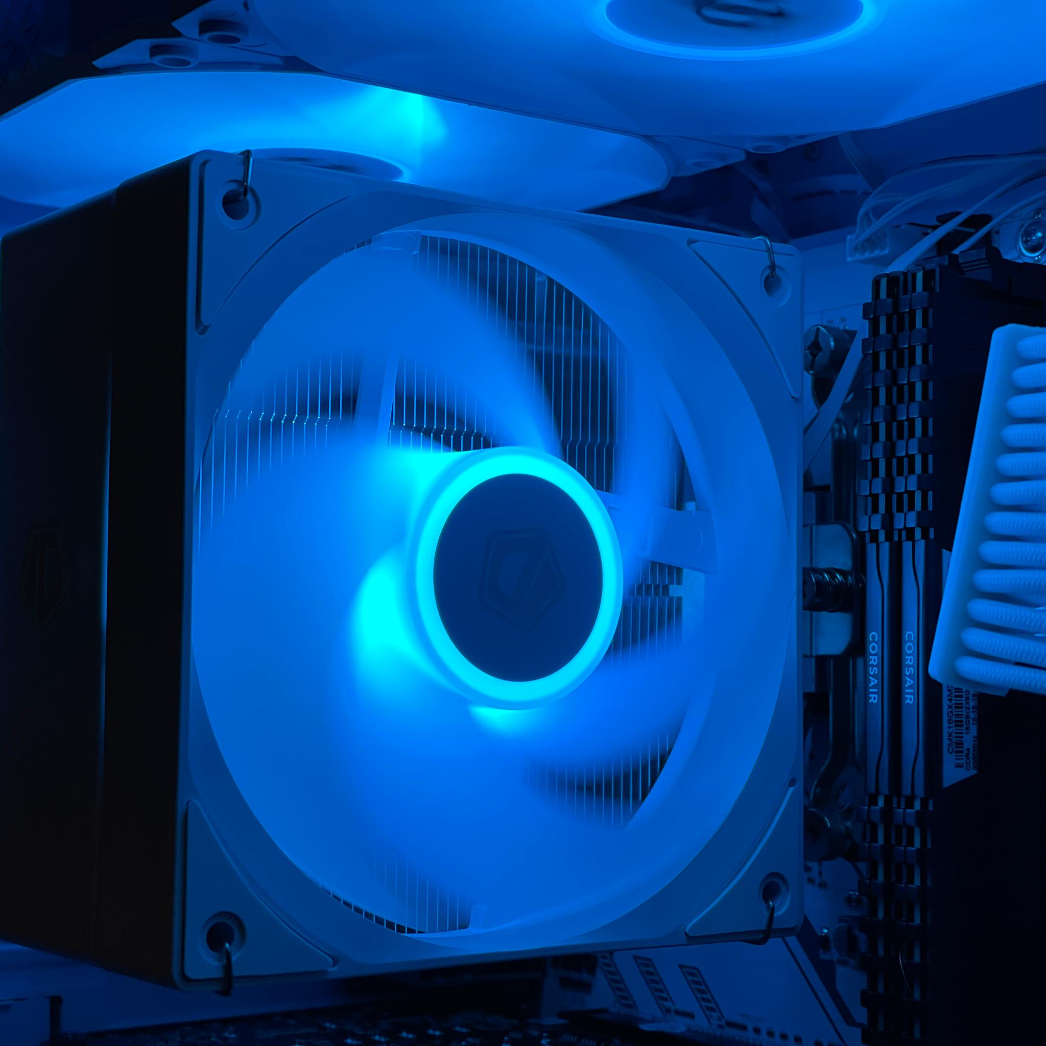 White Gaming PC - GTX 1660, Ryzen 5, 16 GB RAM
