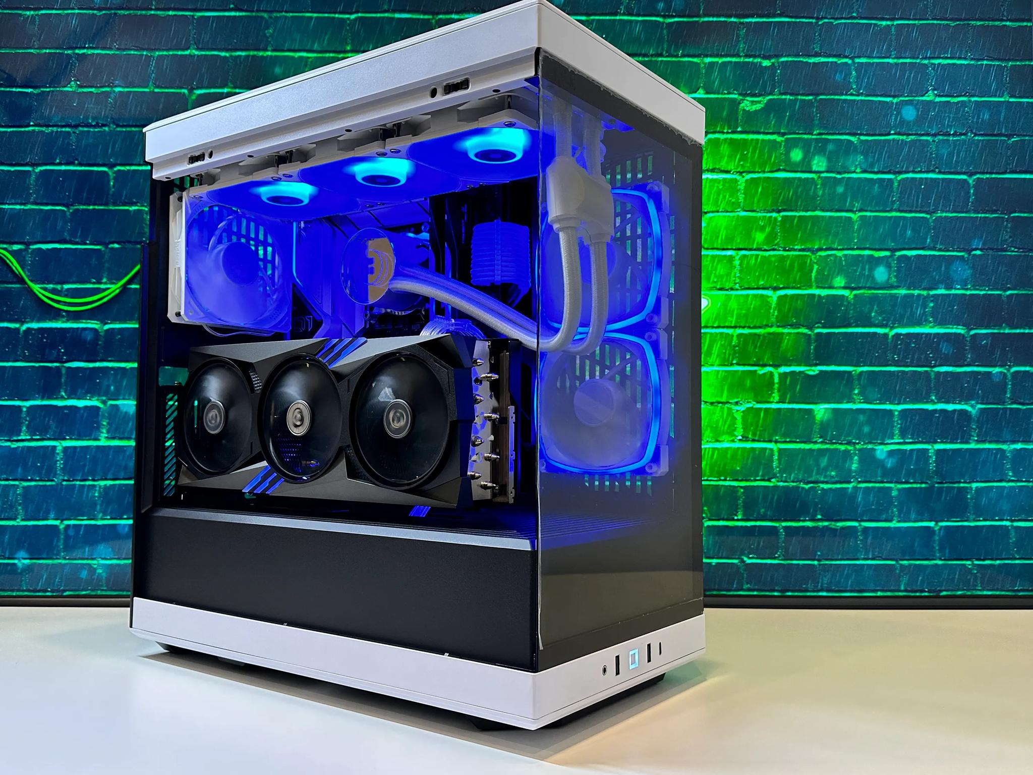 💚💚Green Team Gaming PC💚💚-Nvidia RTX 4090 24GB-Intel i9 12900K 16Core-64GB DDR5 RAM-2TB NVME