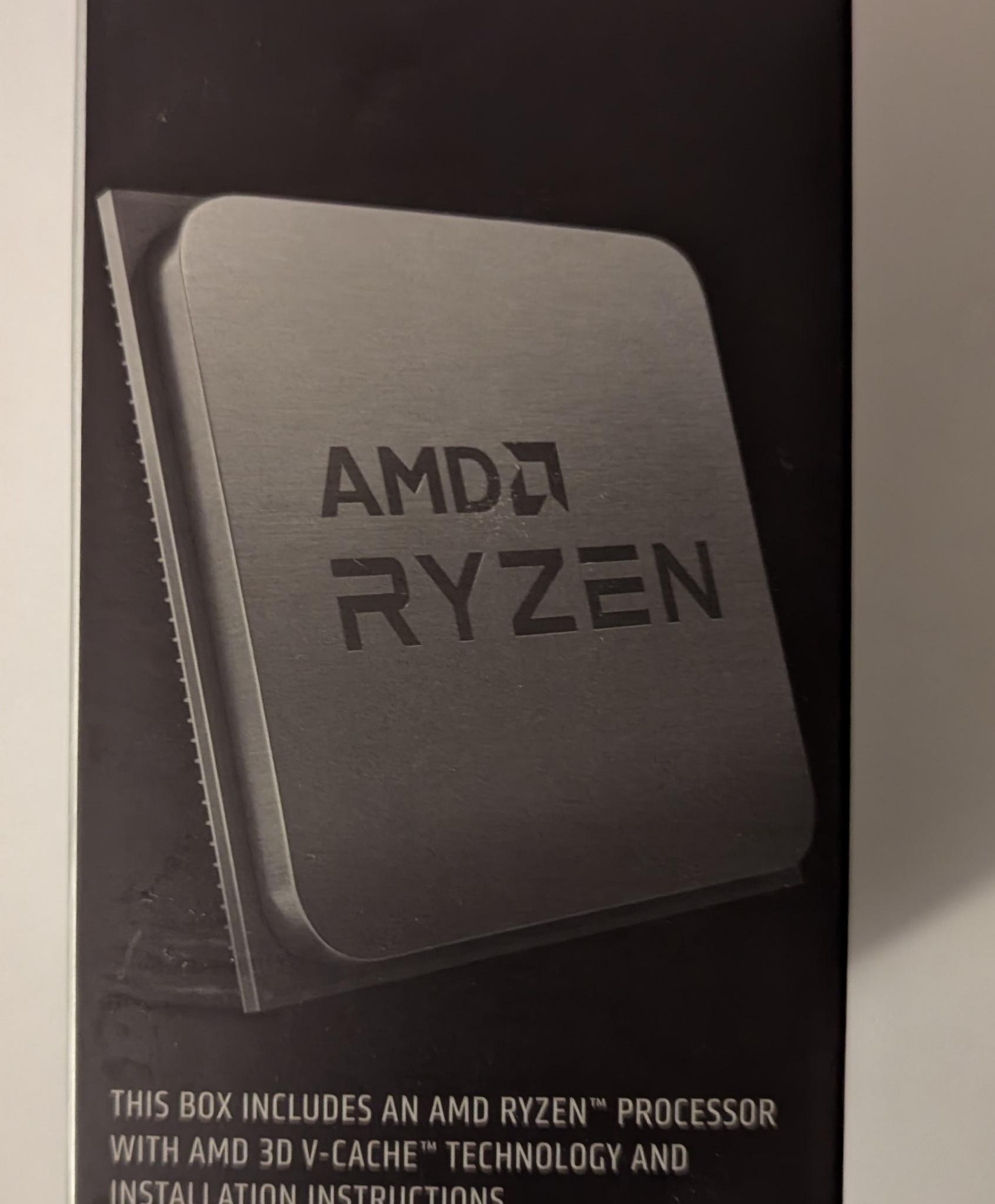 AMD Ryzen 7 5800X3D AM4 8-Core Processor With 3D V-Cache + Original Box