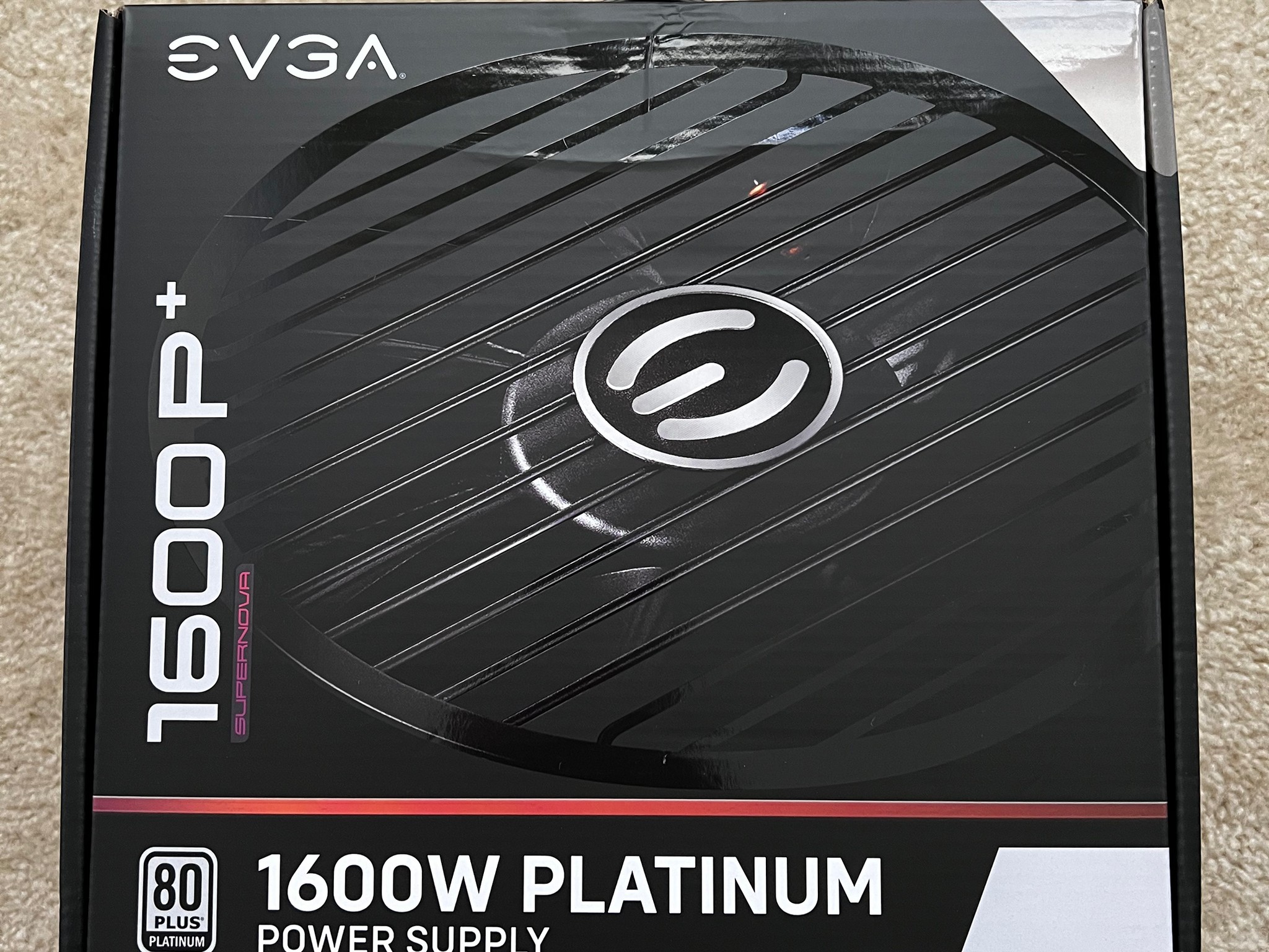 EVGA SuperNOVA 1600 P+, 80+ PLATINUM 1600W 220-PP-1600-X1