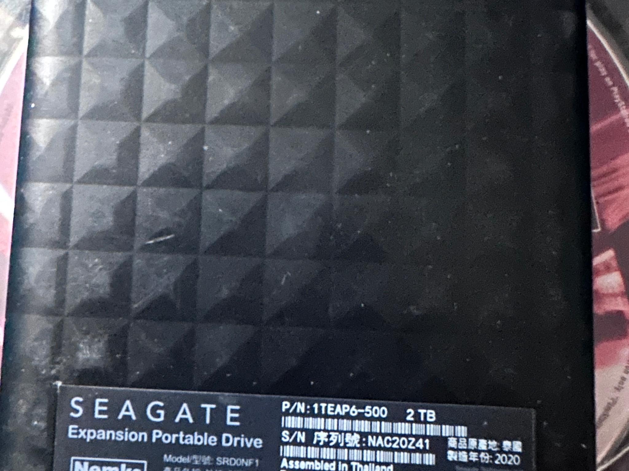 Seagate 2TB Expansion Portable Drive (HDD)