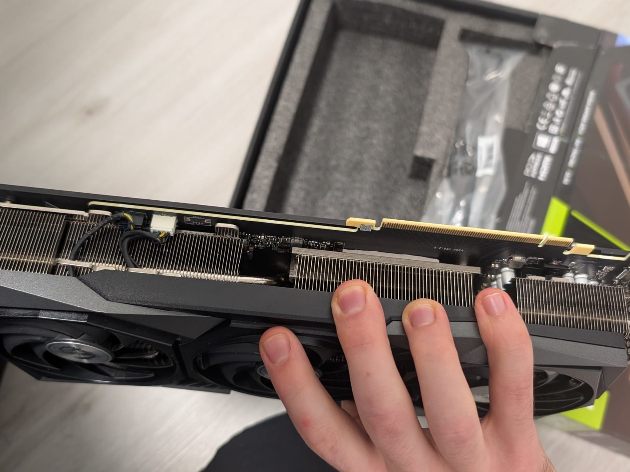 Clean and well-maintained - MSI Gaming Trio GeForce RTX 3070 8GB (in original packaging)