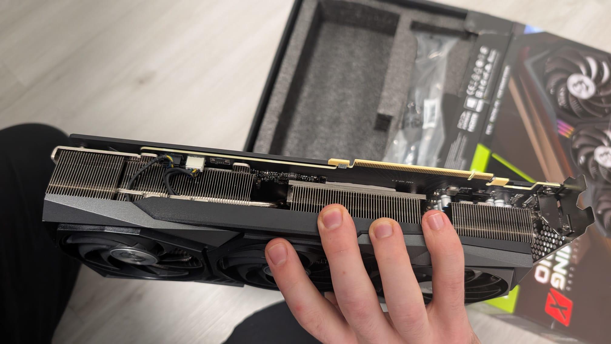 Clean and well-maintained - MSI Gaming Trio GeForce RTX 3070 8GB (in original packaging)