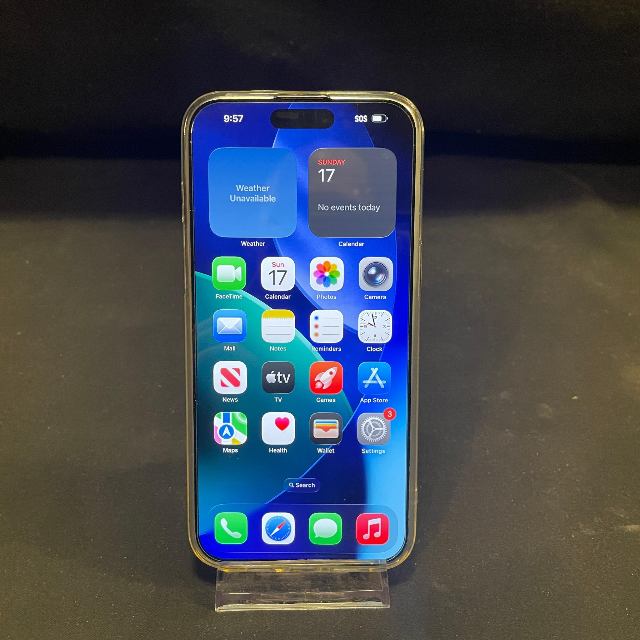 Iphone 15 Pro Max 256gb With Tempered Glass And Protective Case