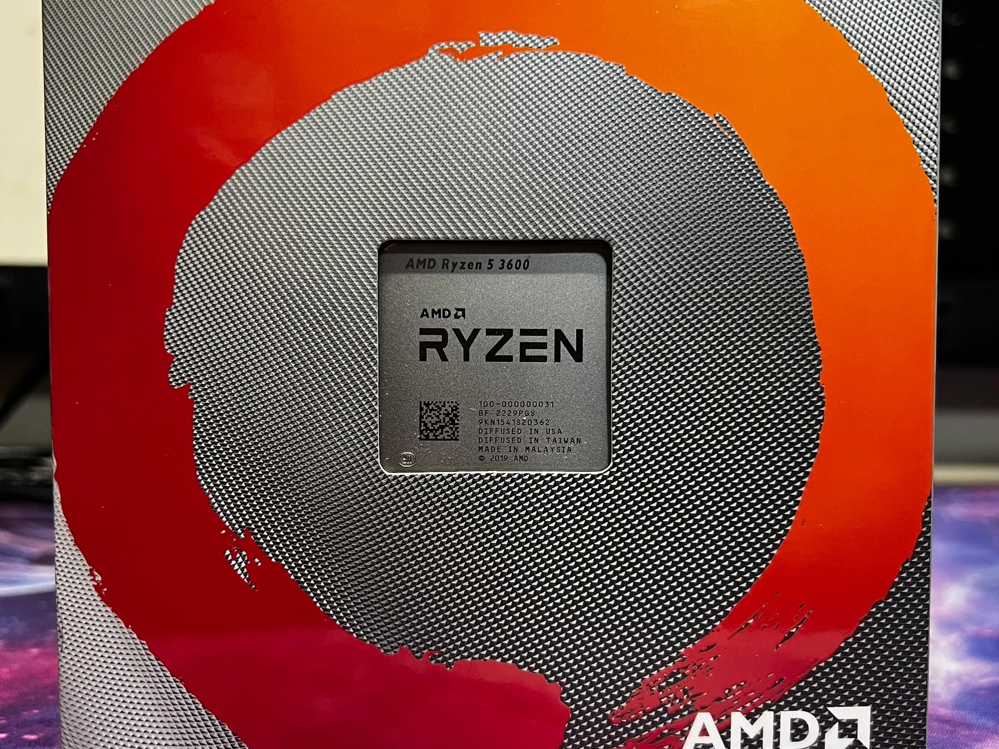 AMD Ryzen™ 5 3600 6-Core, 12-Thread
