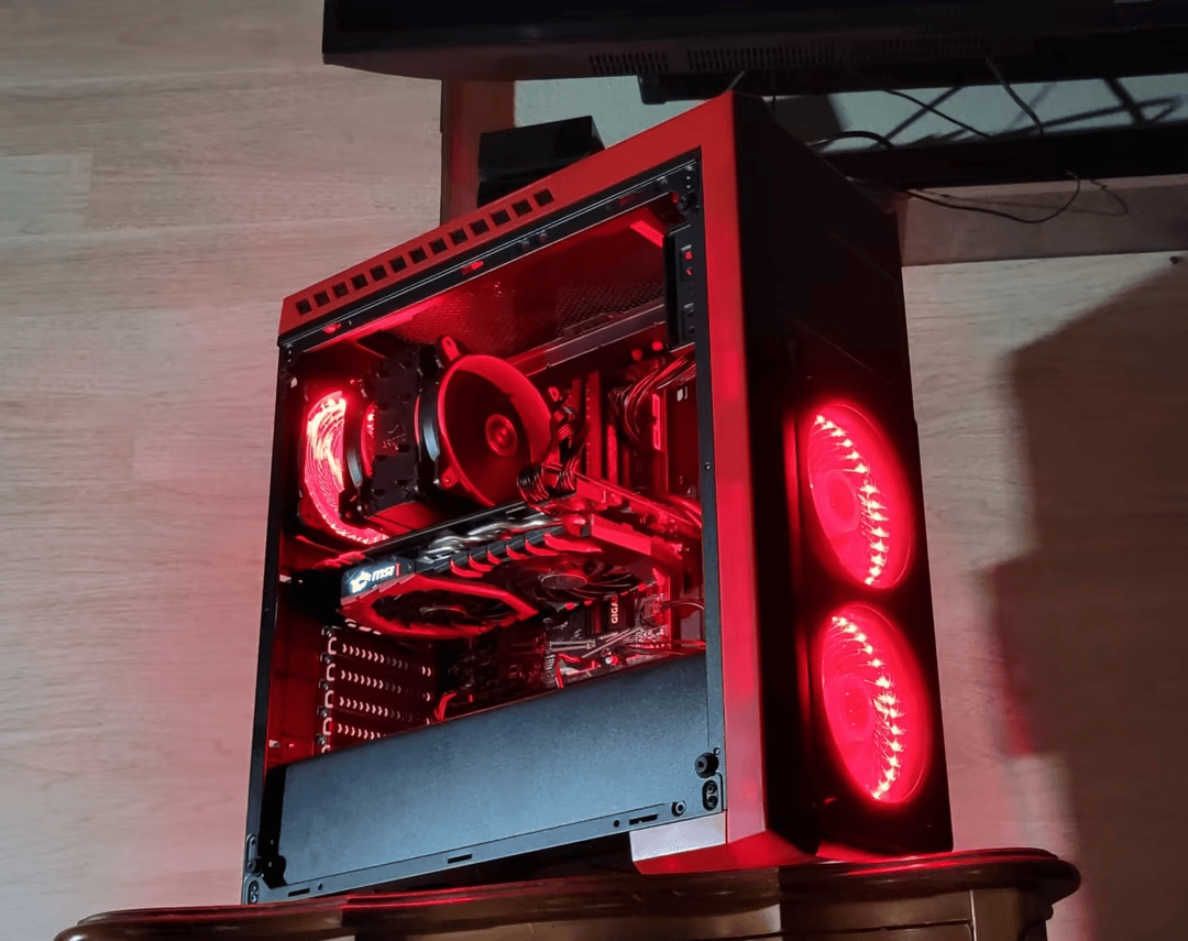 'Crimson Tower' Intel 10thGen i7 with Nvida 1070