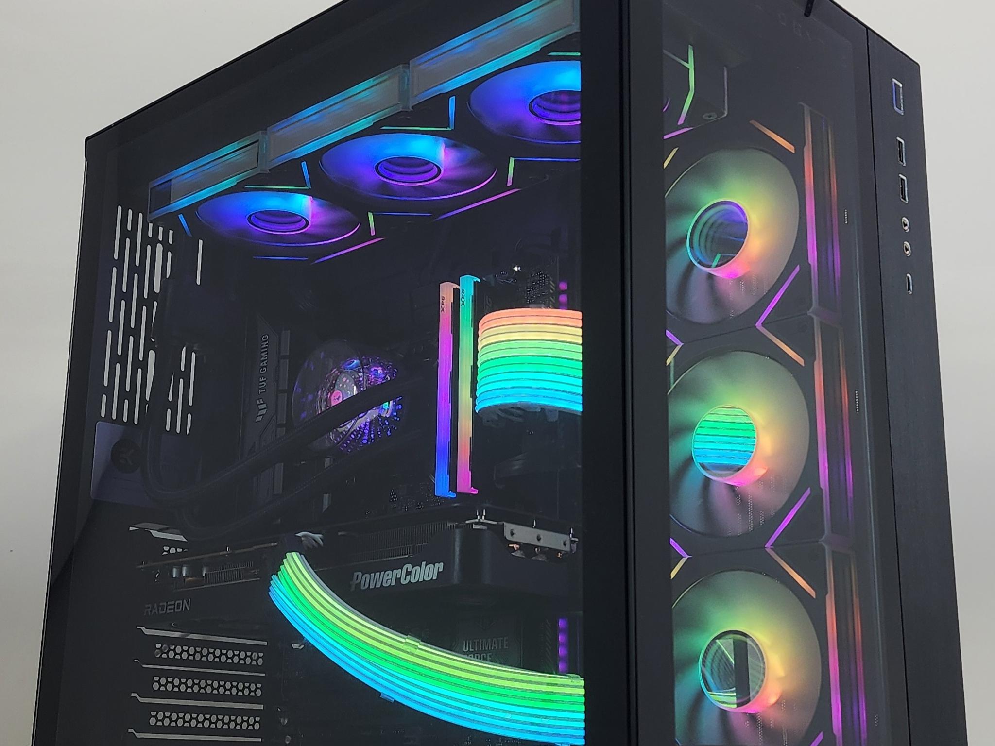 Gaming PC i7-14700KF 32GB RAM 1TB SSD RX 9070 XT 16GB Windows 11 Computer