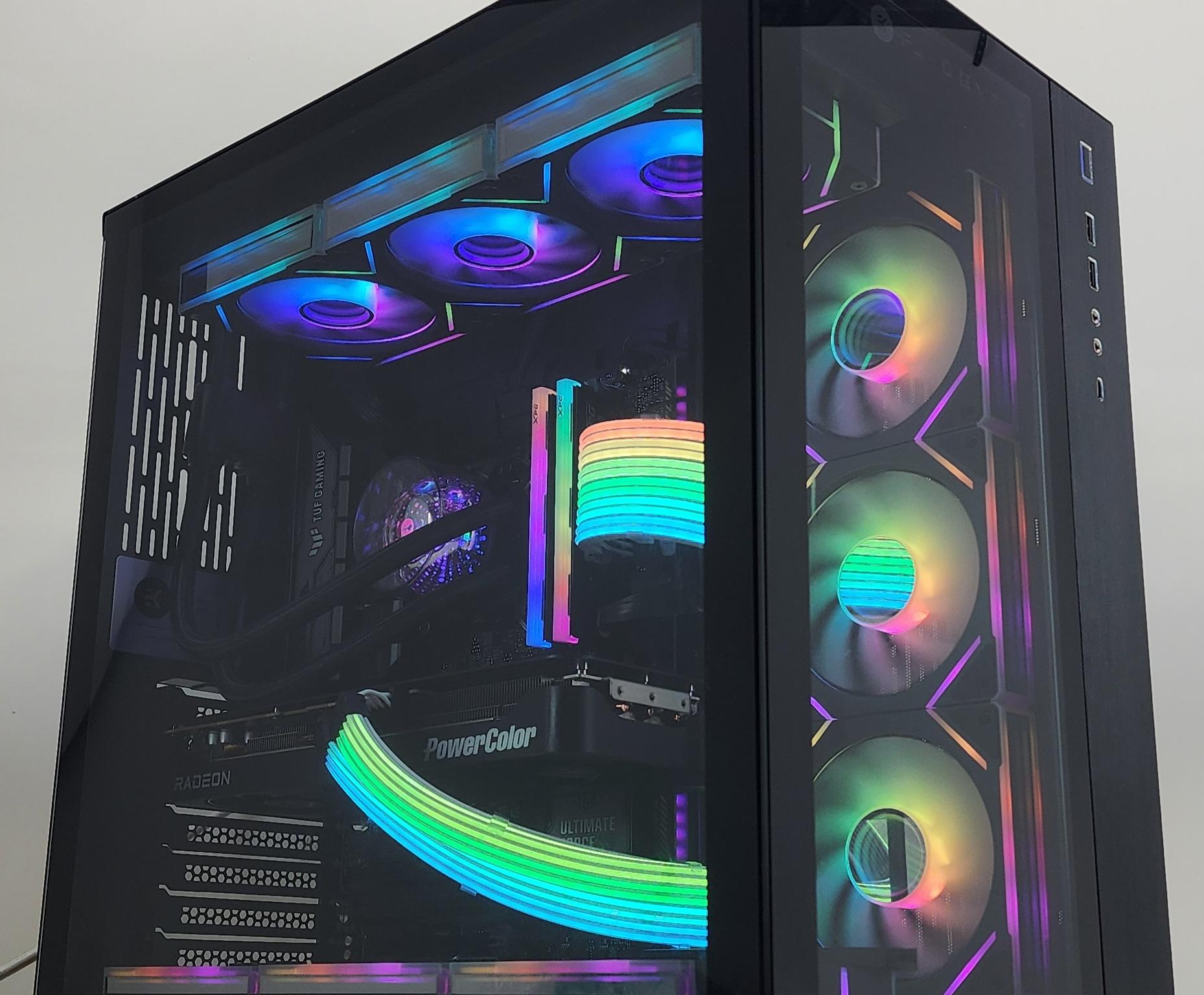 Gaming PC i7-14700KF 32GB RAM 1TB SSD RX 9070 XT 16GB Windows 11 Computer