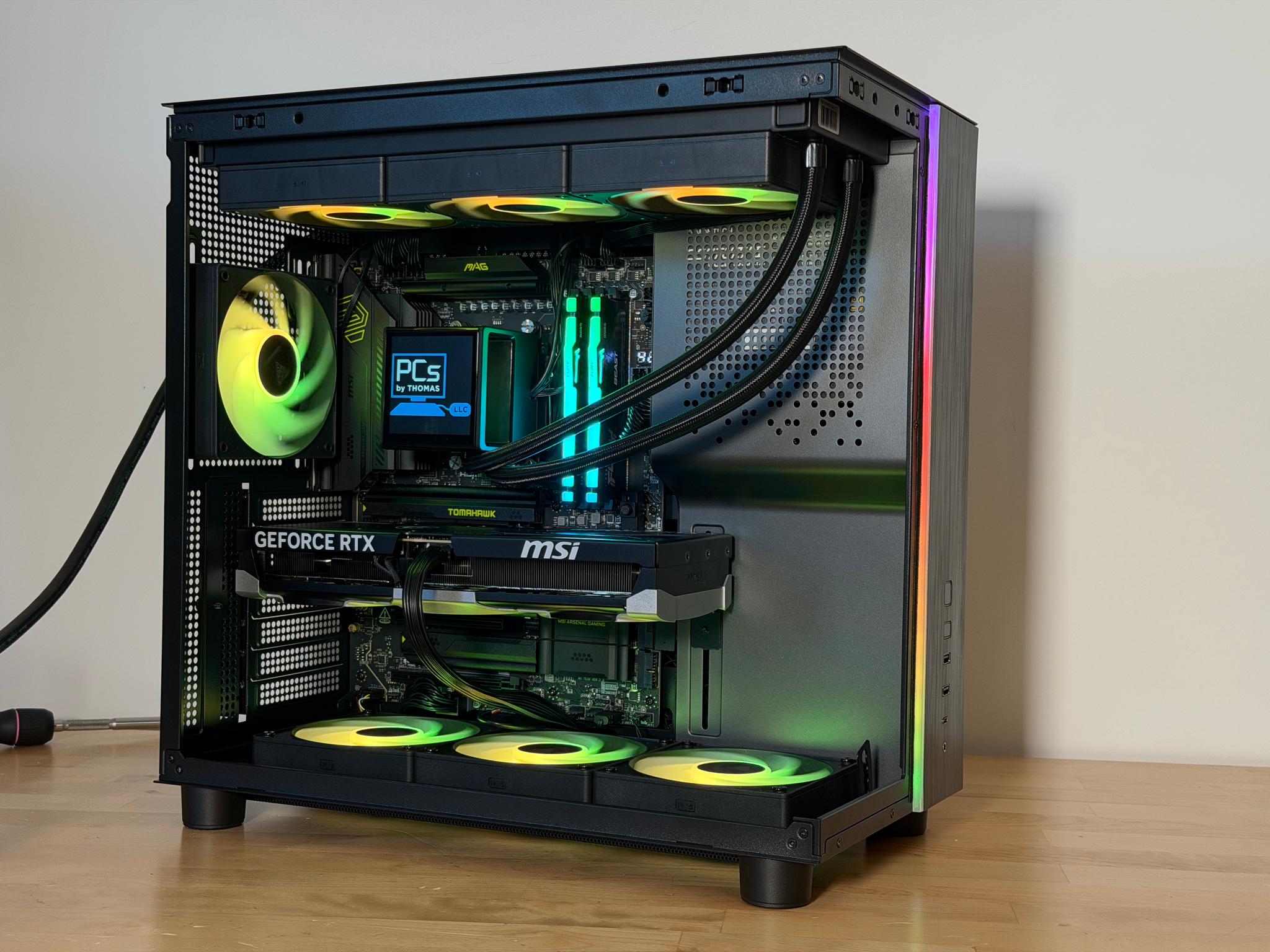 Ryzen 7 9850x3d RTX 5080 Gaming PC