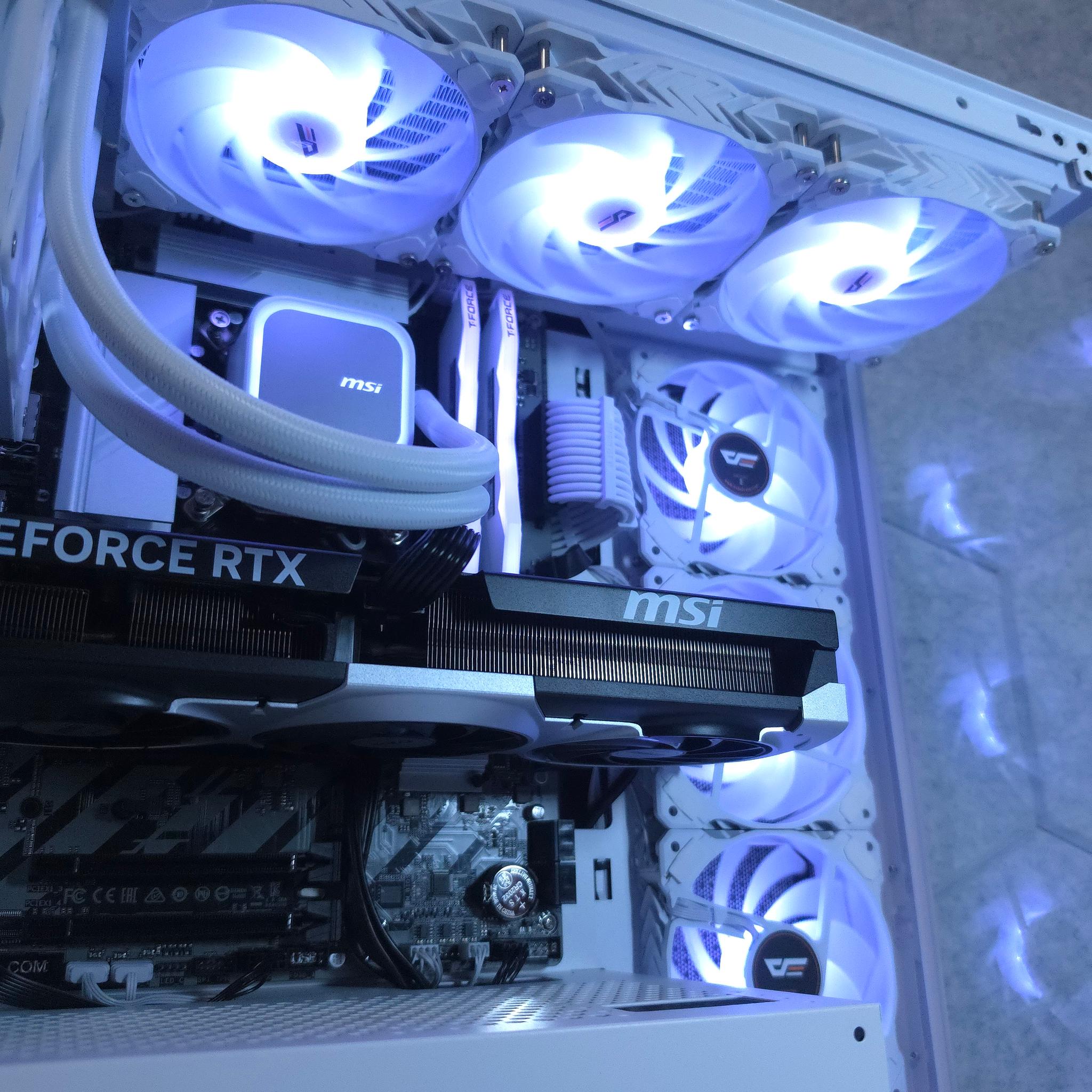 🤍 RTX 5070 | Core Ultra 7 265F | 1440p Gaming Computer