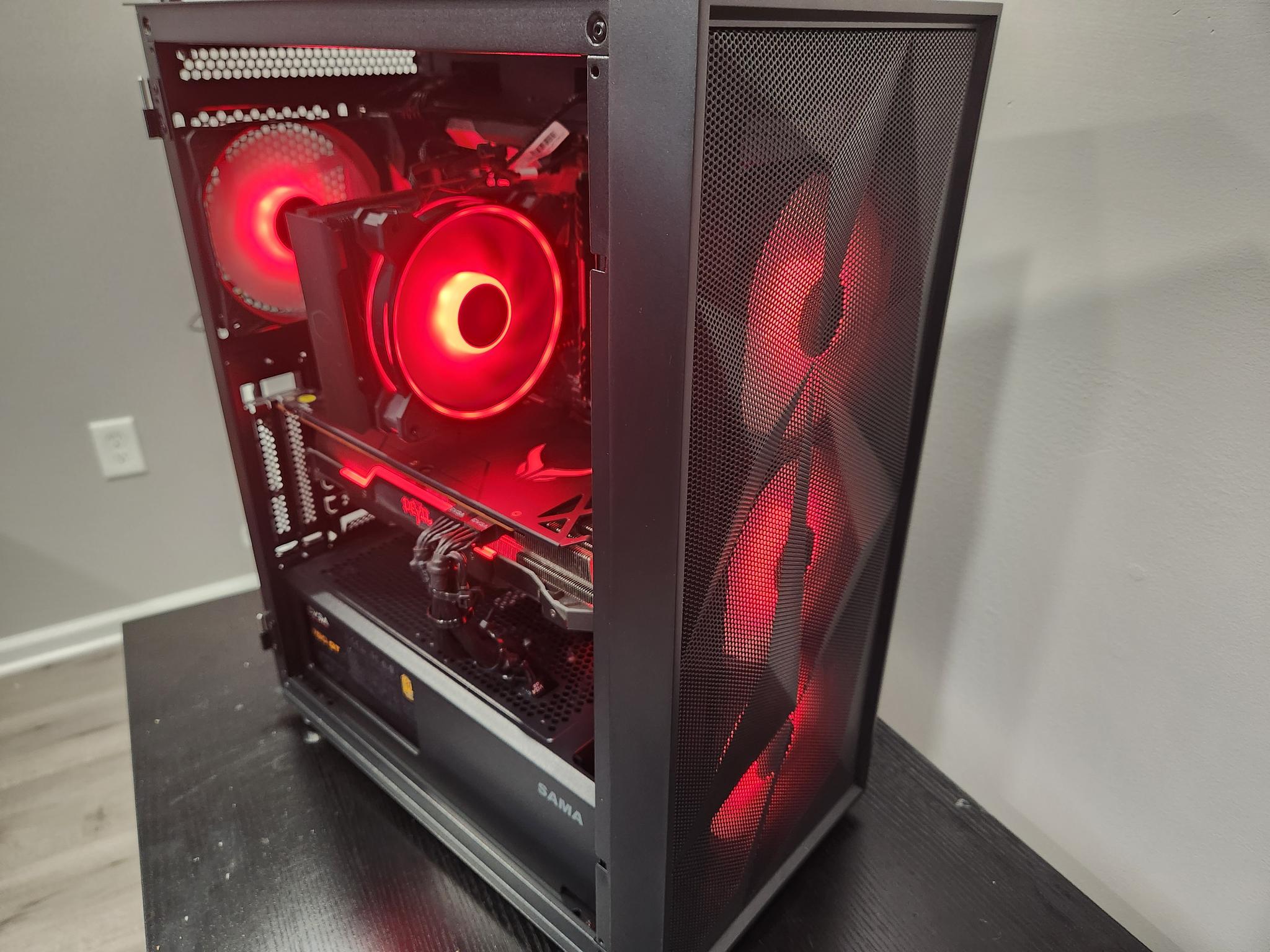THE RED MONSTER IX: Budget gaming pc!!!