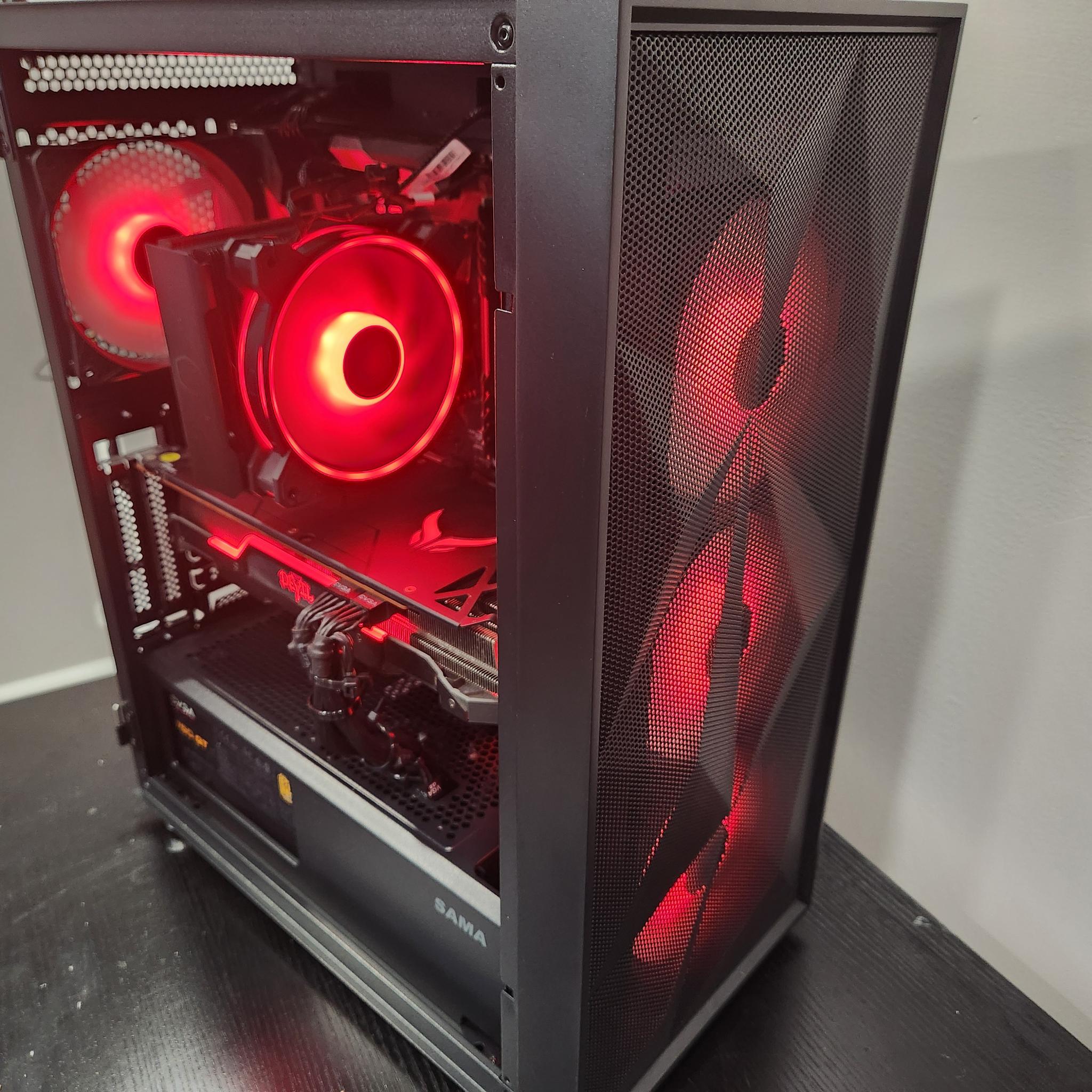 THE RED MONSTER IX: Budget gaming pc!!!