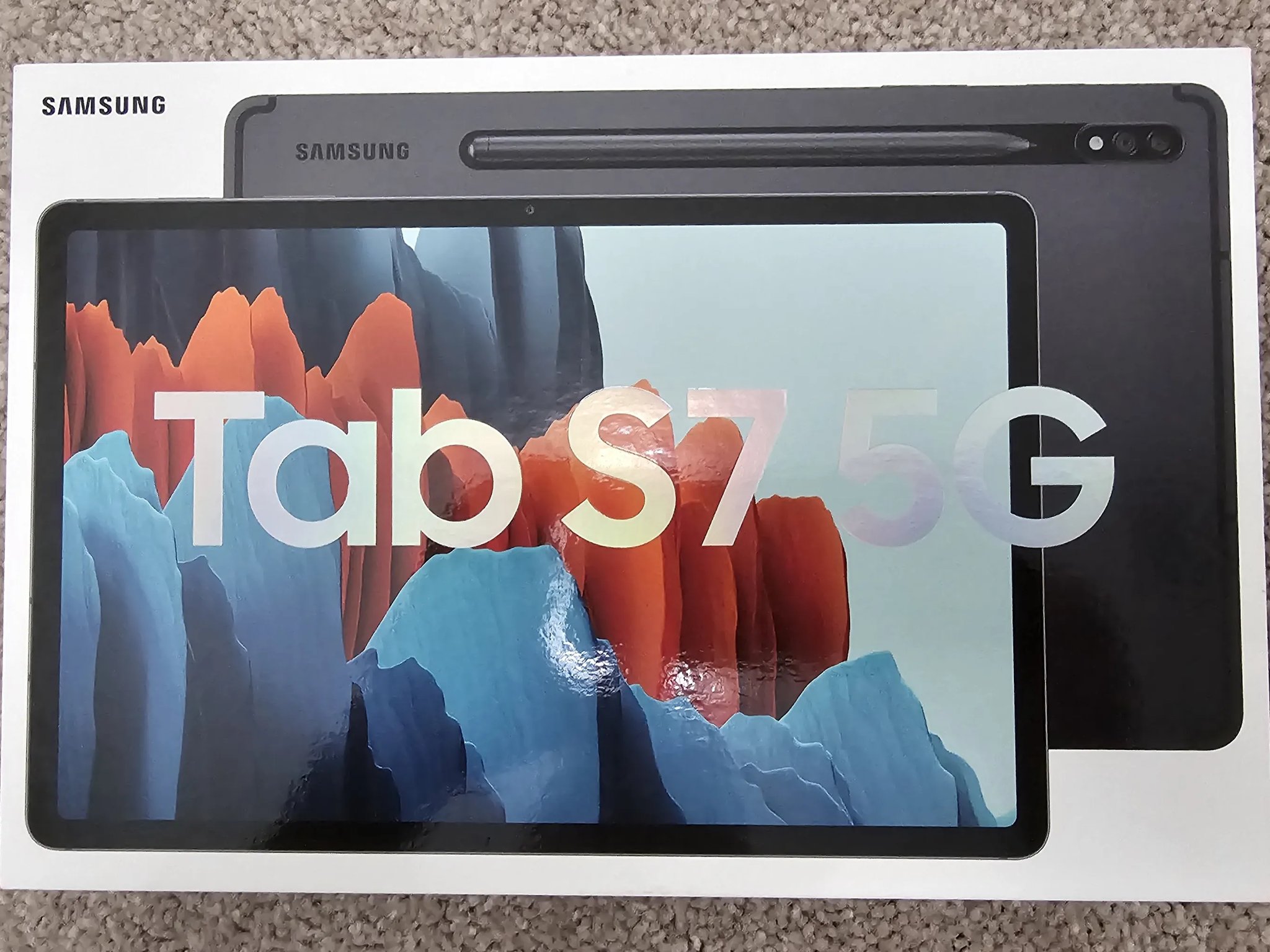 |SEALED| Samsung Galaxy Tab S7 5G 128GB Mystic Black + BONUS