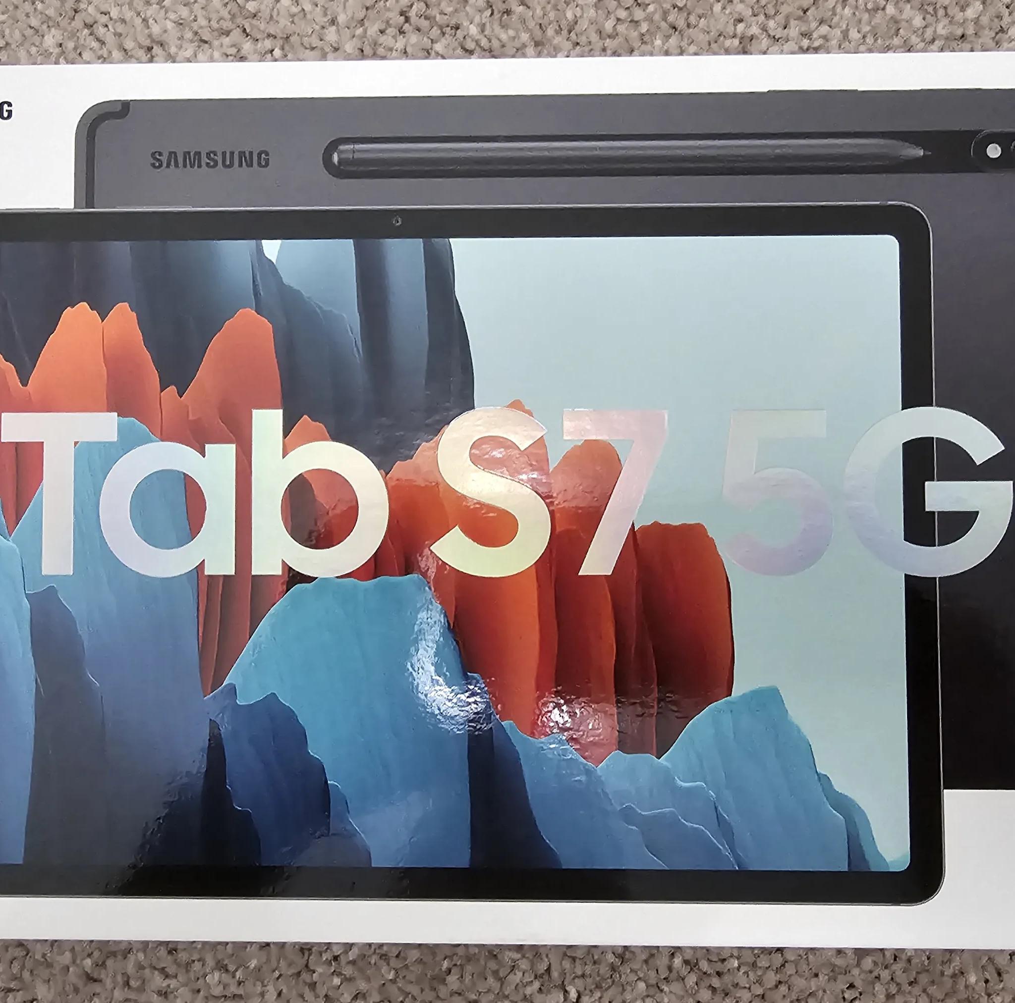|SEALED| Samsung Galaxy Tab S7 5G 128GB Mystic Black + BONUS