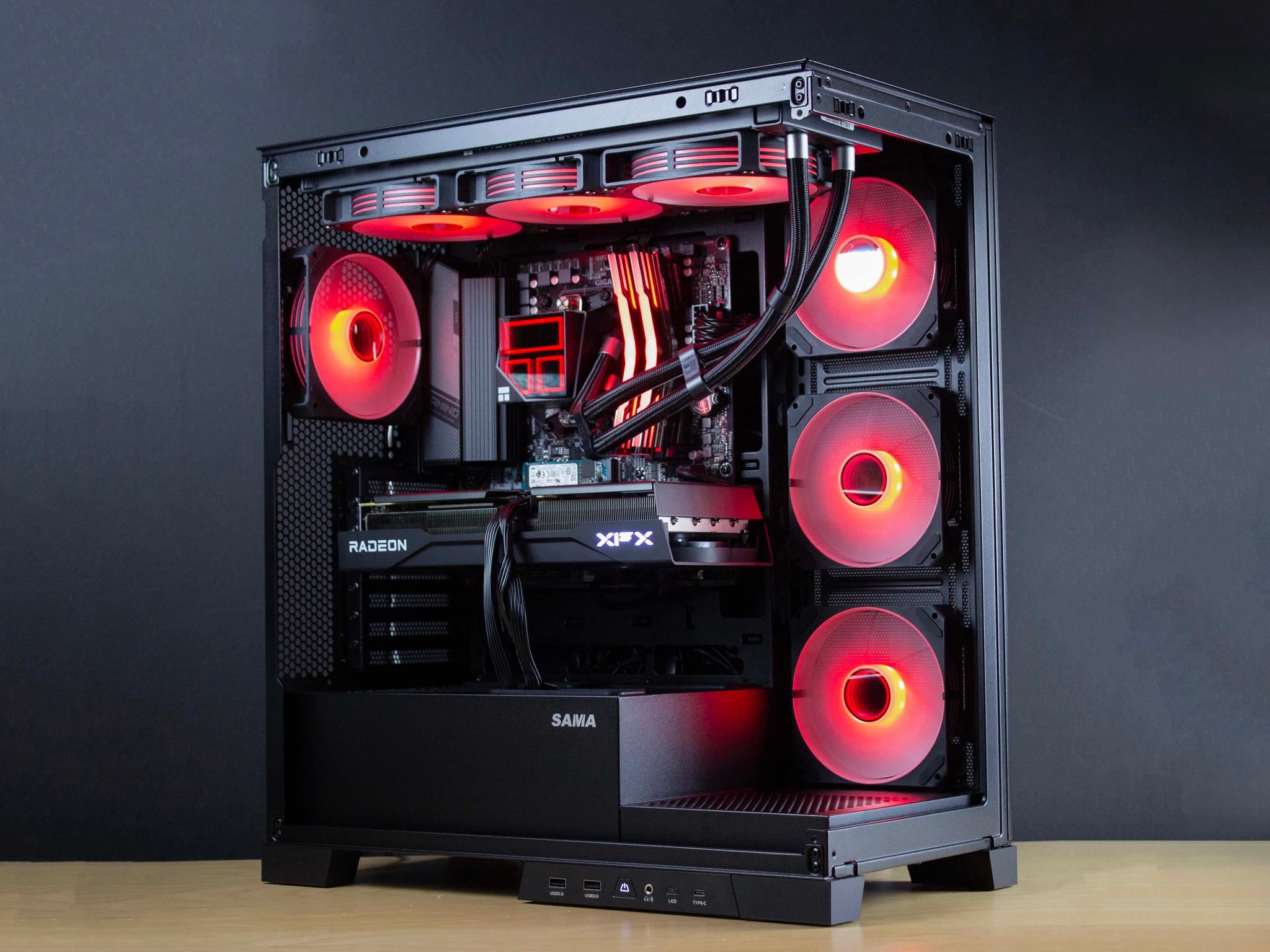 ♠️⚡🗡️Onyx V2 - 1440P Gaming PC | RX 9060 XT 16GB, Ryzen 7 5700X, 32GB RAM, 1TB SSD | ARGB 🗡️⚡♠️