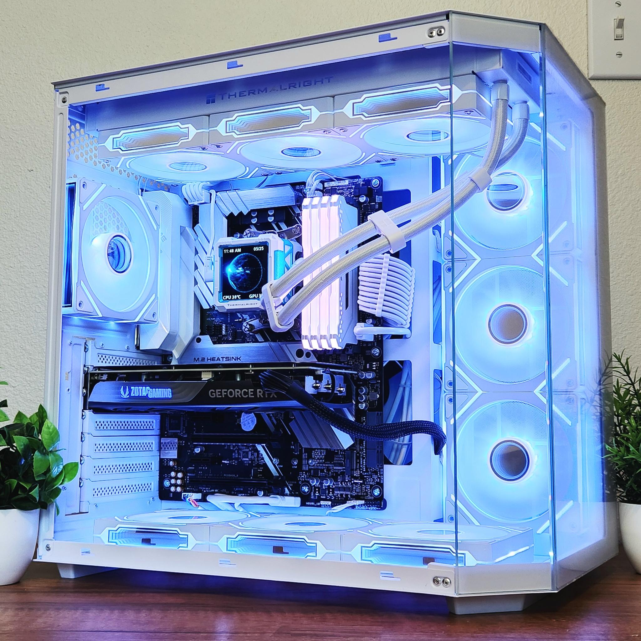 RTX 4070 Super | Ryzen 9 5900X | 32GB RAM | 1TB NVMe | WINDOWS 11 Pro |❄️The Arctic Sentinel❄️