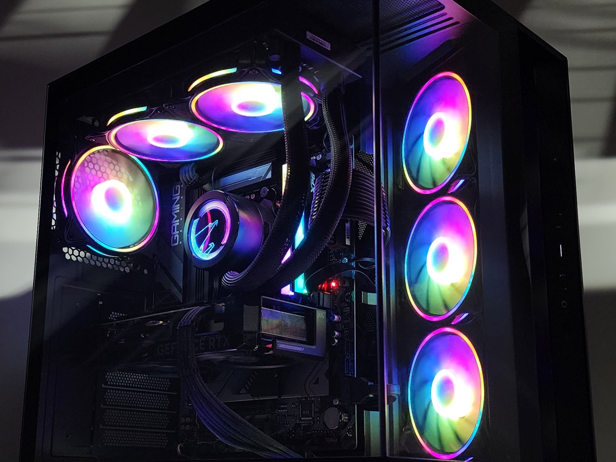 Gaming PC Ryzen 7 7700 32GB RAM 1TB SSD RTX 4060 Ti 16GB Windows 11 Computer