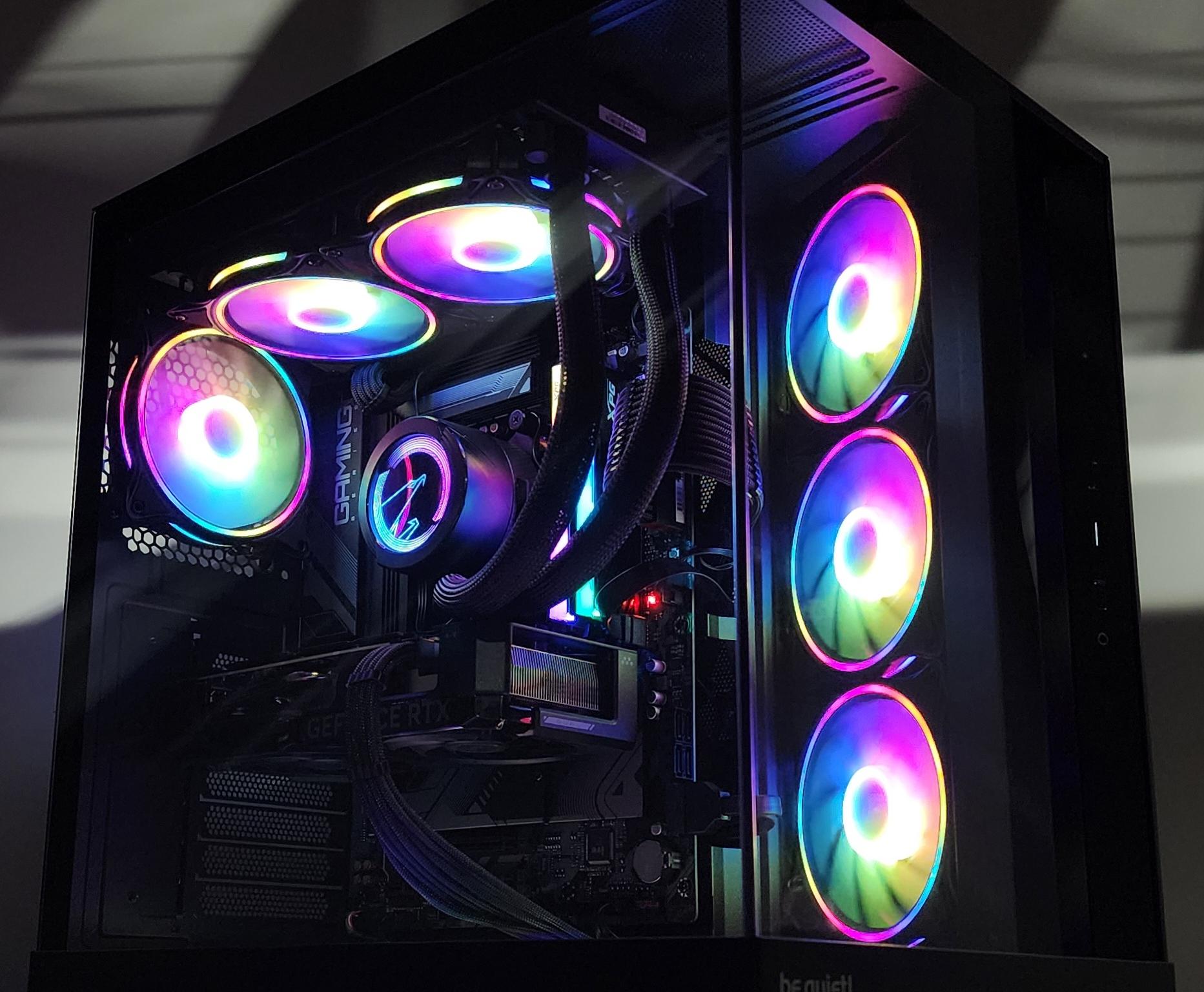 Gaming PC Ryzen 7 7700 32GB RAM 1TB SSD RTX 4060 Ti 16GB Windows 11 Computer