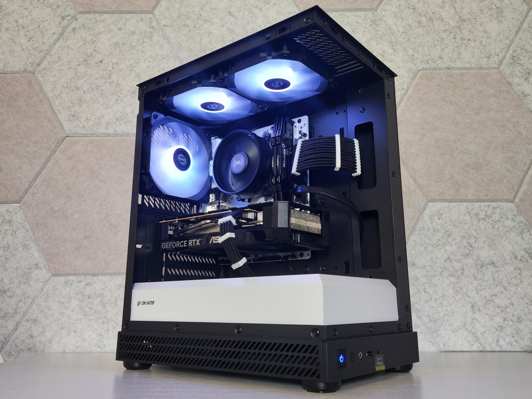 🖤Gaming PC | RTX 5060 | Ryzen 5 5600X | 32GB RAM | 1TB NVMe SSD | WiFi/Bluetooth | Windows 11