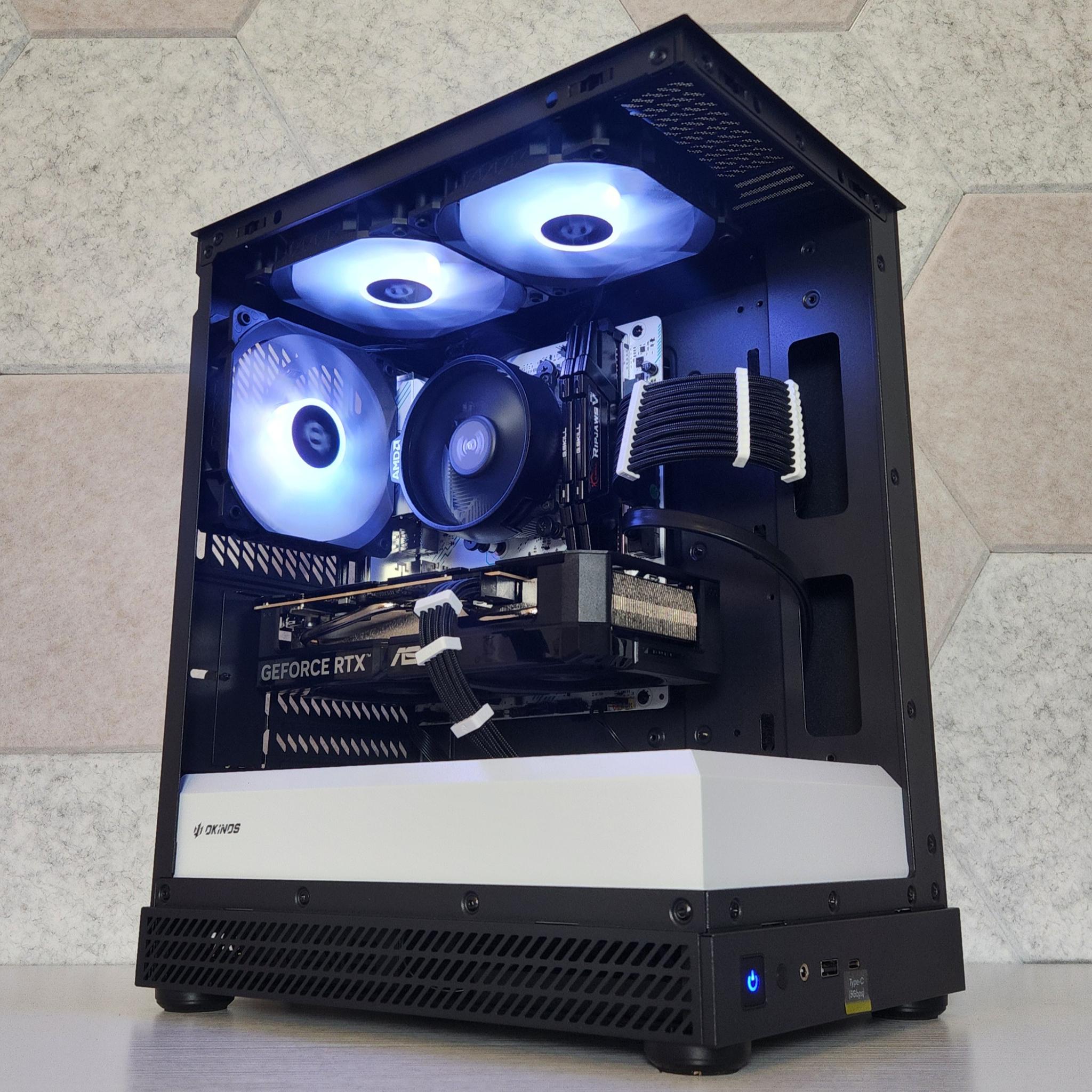 🖤Gaming PC | RTX 5060 | Ryzen 5 5600X | 32GB RAM | 1TB NVMe SSD | WiFi/Bluetooth | Windows 11