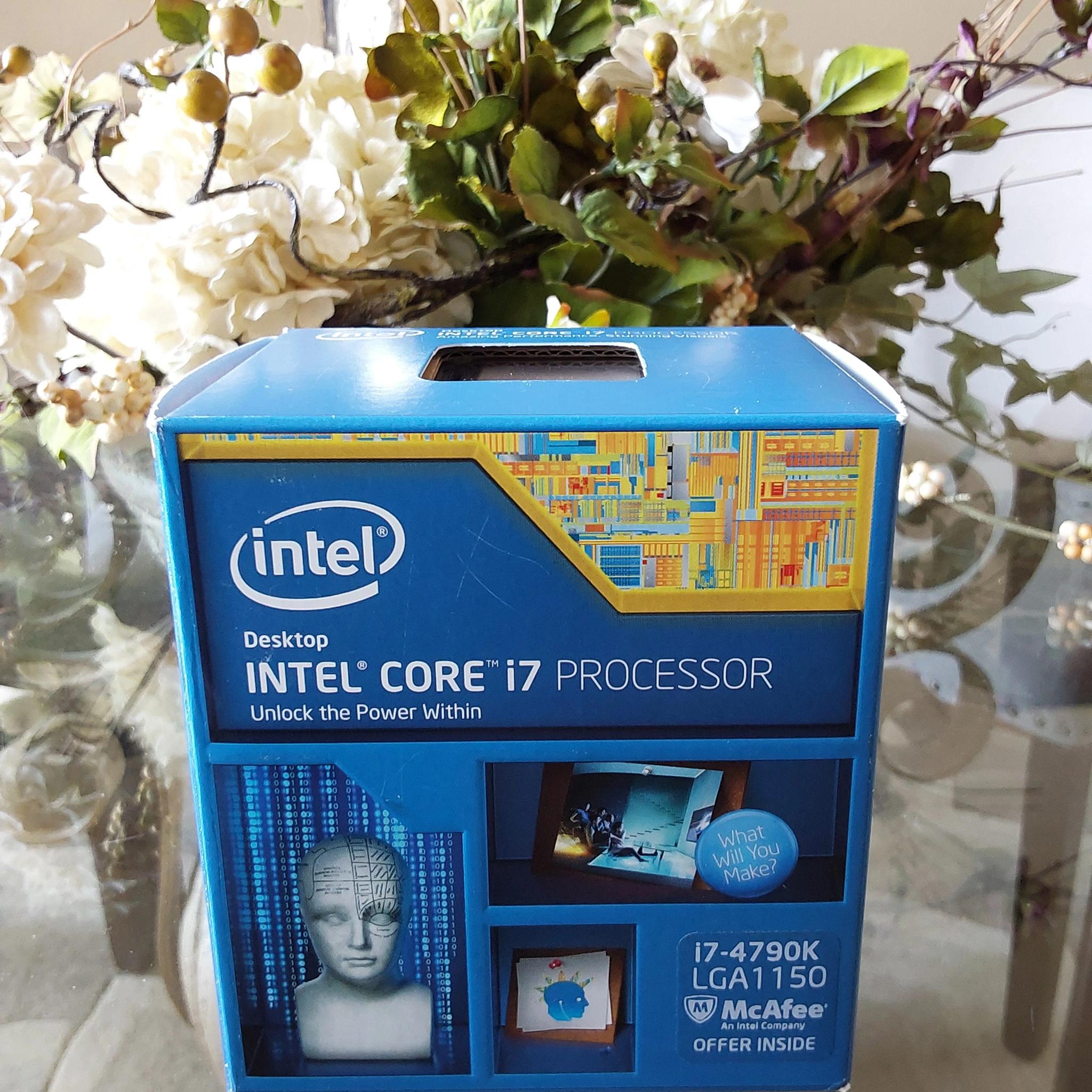 Intel i7 4790k 4.0GHz CPU IN ORIGINAL RETAIL BOX