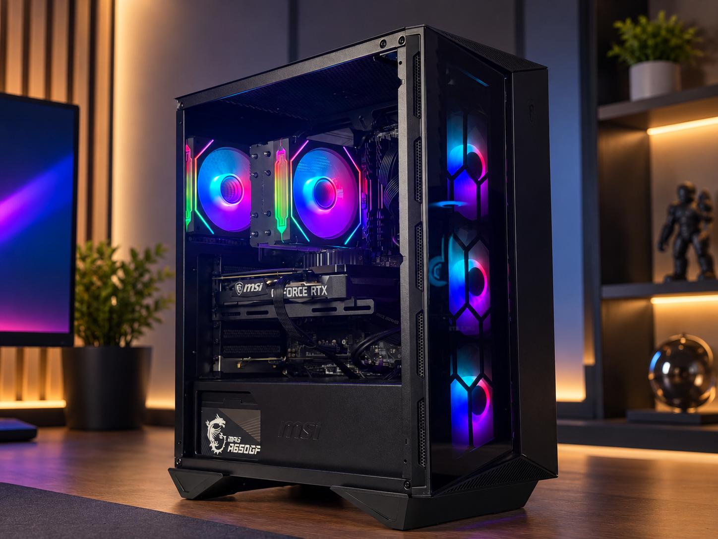🌆 SPECTRA Gaming PC | RTX 3060 TI | Ryzen 7 5800x | 16GB RAM | 1TB NVME | WIFI + BT | FREE SHIPPING
